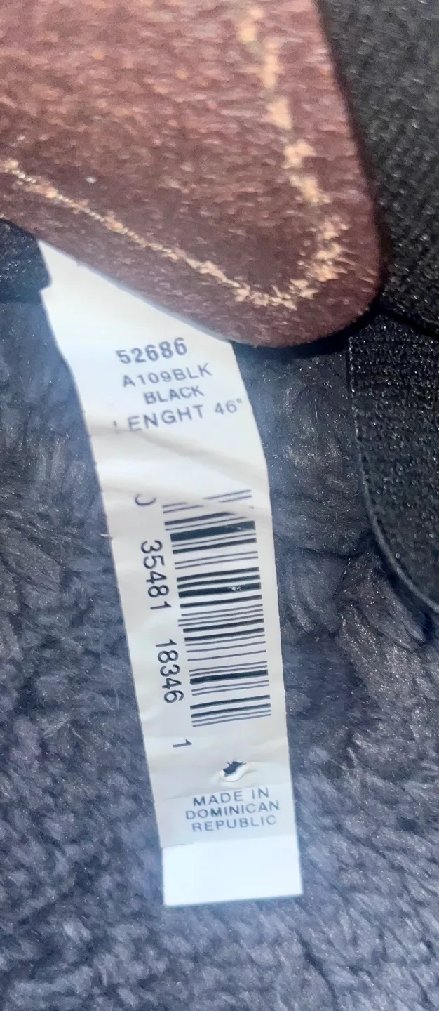 Carhartt Black Suspenders - Size 46" image indicator(2)