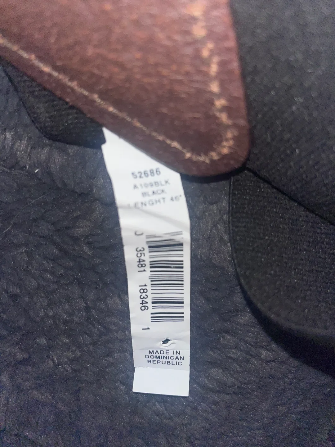 Carhartt Black Suspenders - Size 46" image indicator(3)