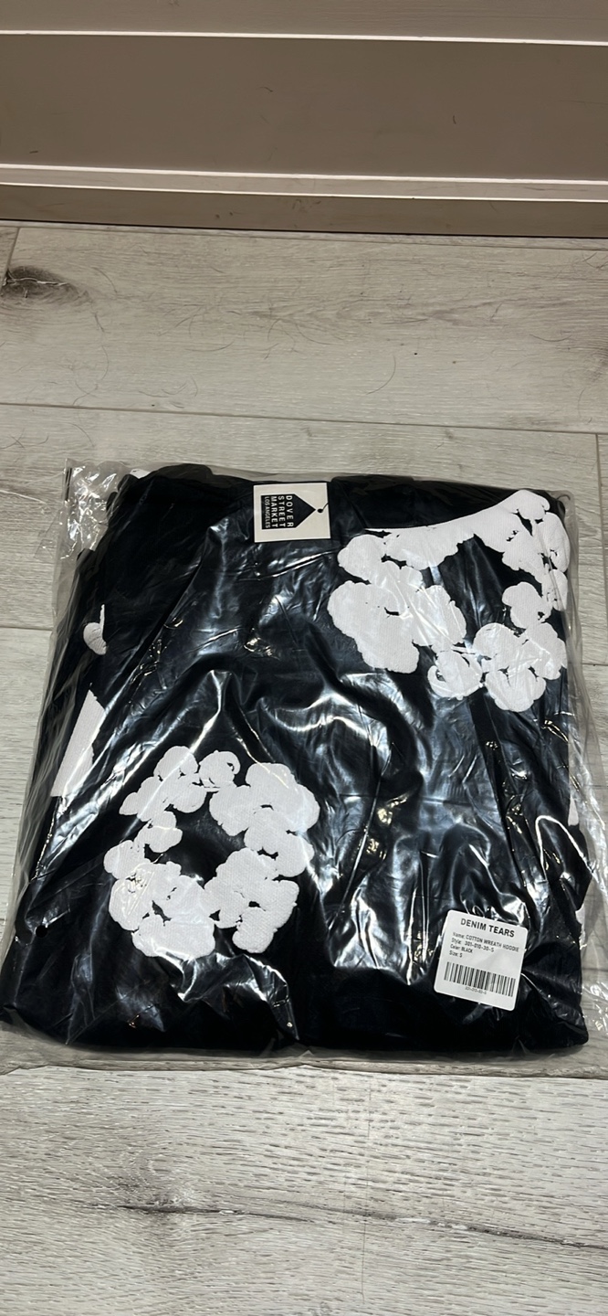 Black Denim Tears hoodie very high quality 1:1