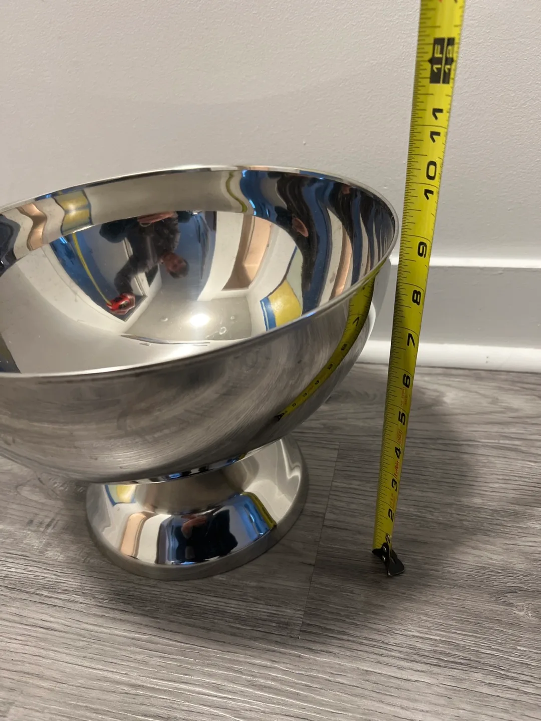 Stainless Steel Pedestal Bowl image indicator(3)