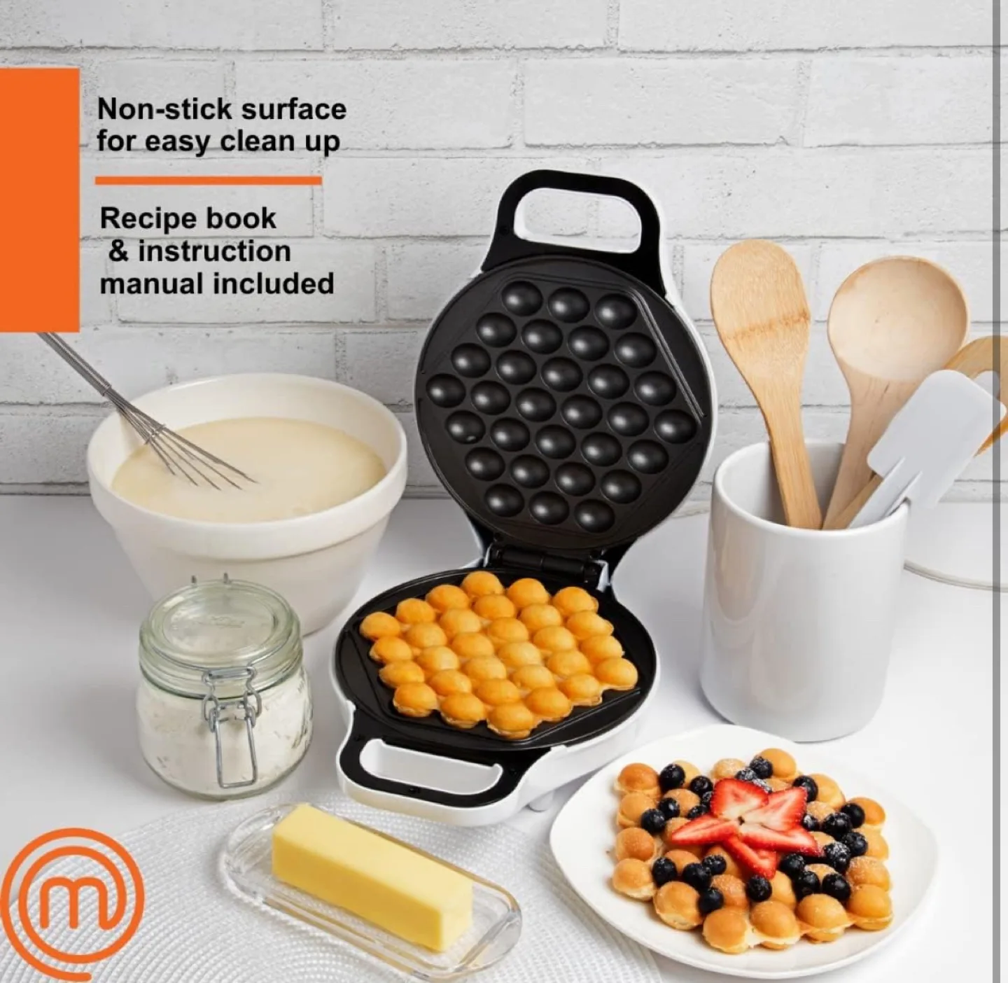 MasterChef Bubble Waffle Maker image indicator(3)