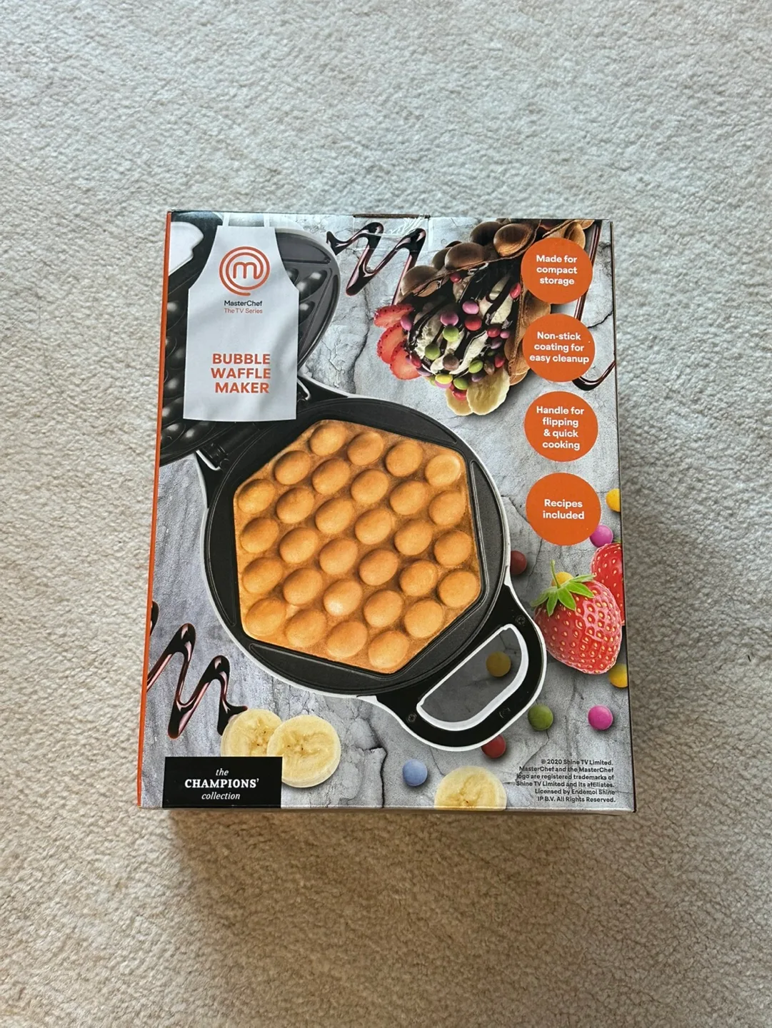 MasterChef Bubble Waffle Maker image indicator(2)