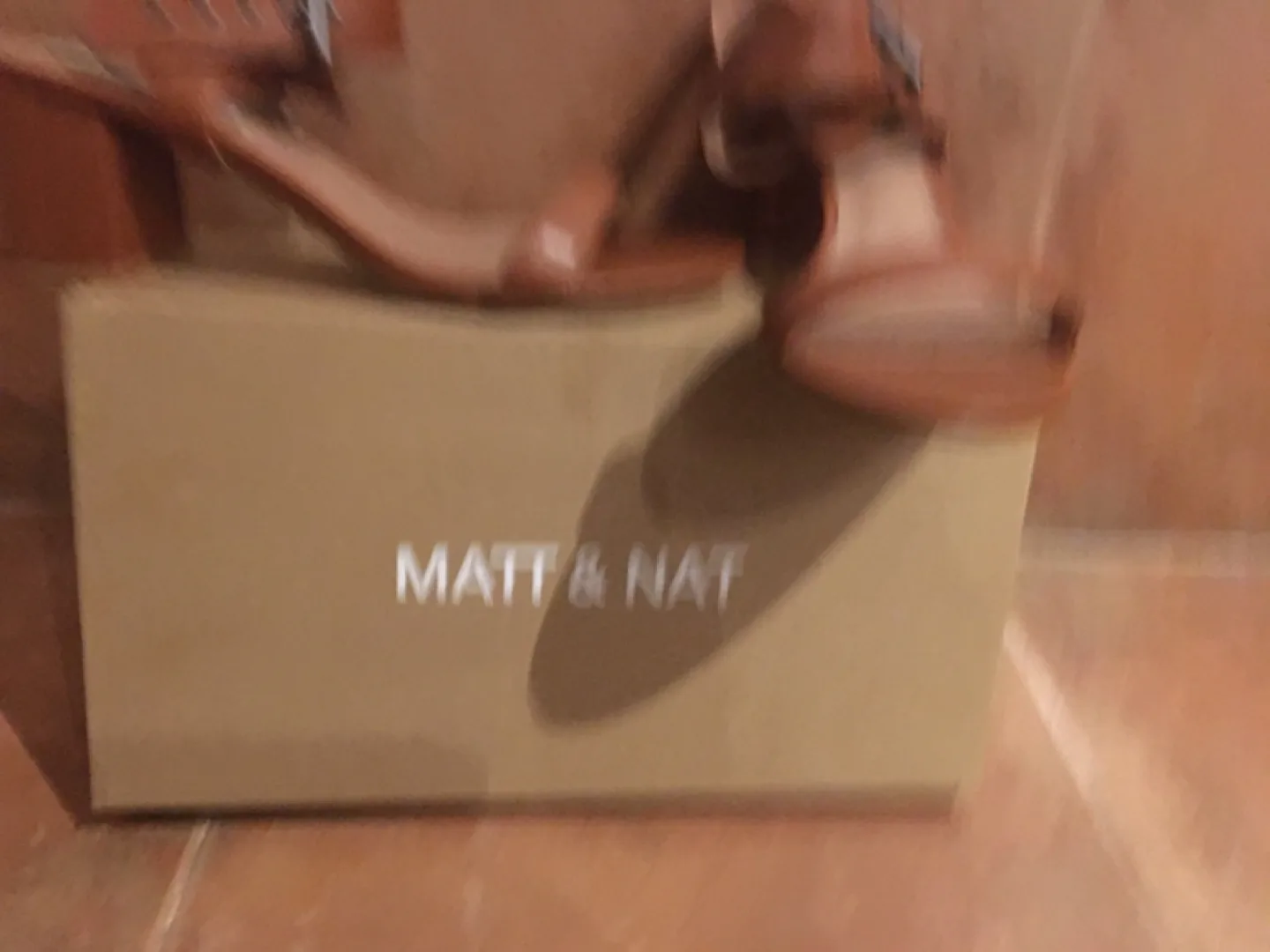 Matt & Nat Brown Leather Sandals thumbnail
