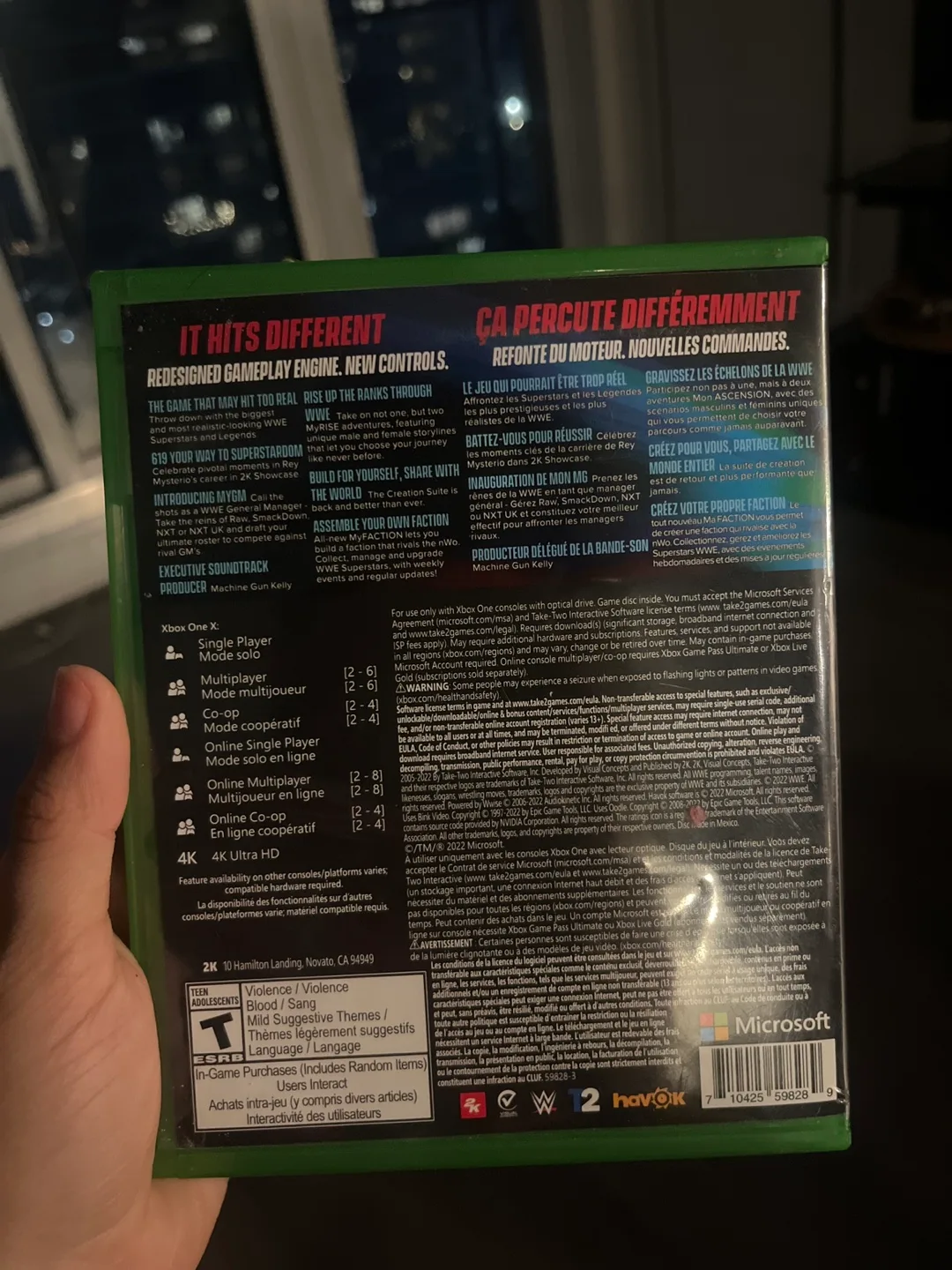 Xbox one W2k22 image indicator(2)