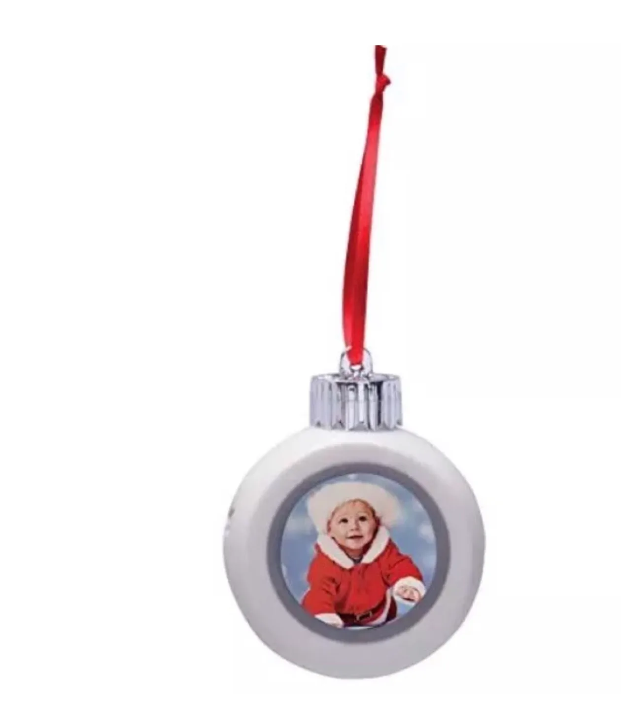 New boxed Light Up Porcelain Photo Ornament (Peace) LED image indicator(2)