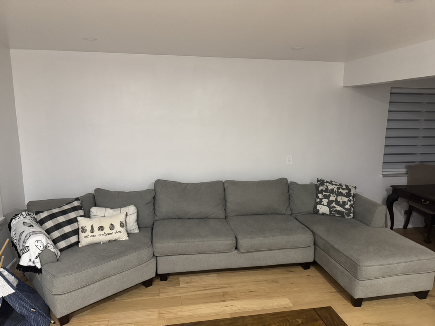 Daine Gray Sectional Sofa - photo 4
