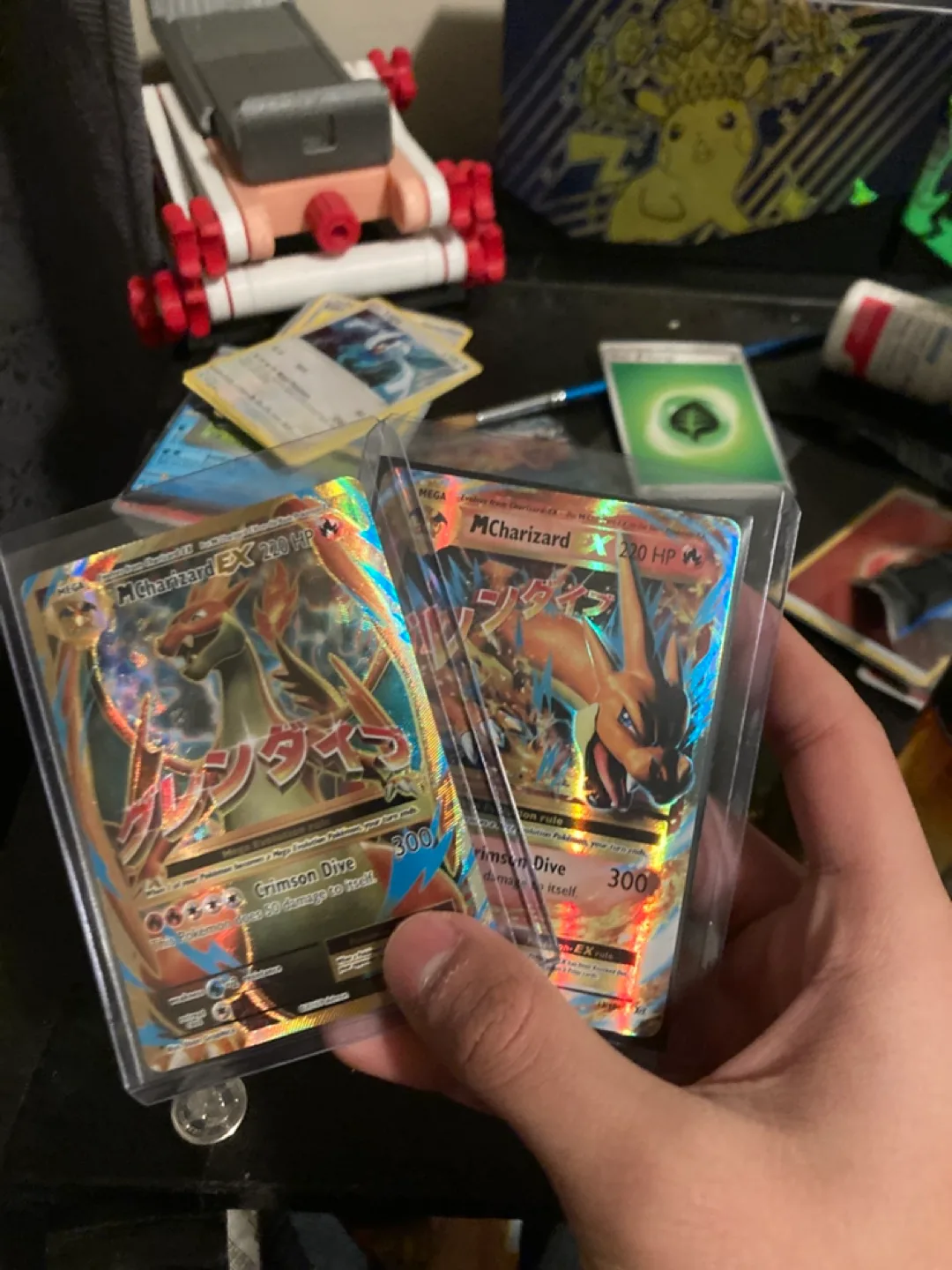 Mega Charizard EX Pokemon Cards thumbnail