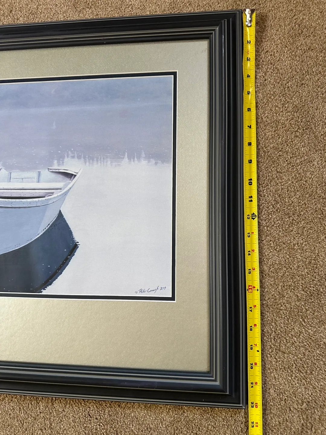 Framed Pete Campbell Boat Print image indicator(5)