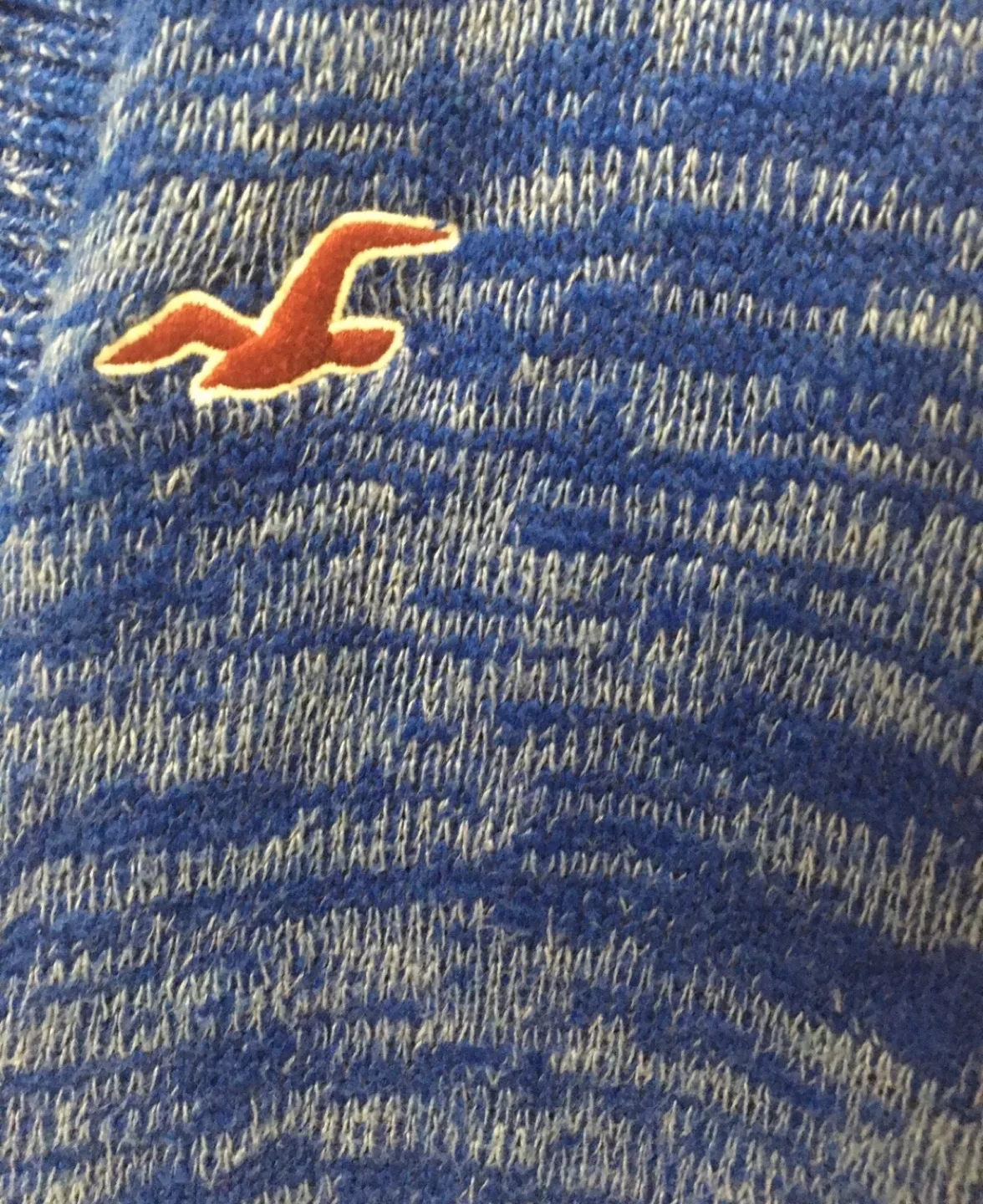 Hollister Sweater Navy Blue Button Cardigan Small Comfy image indicator(4)