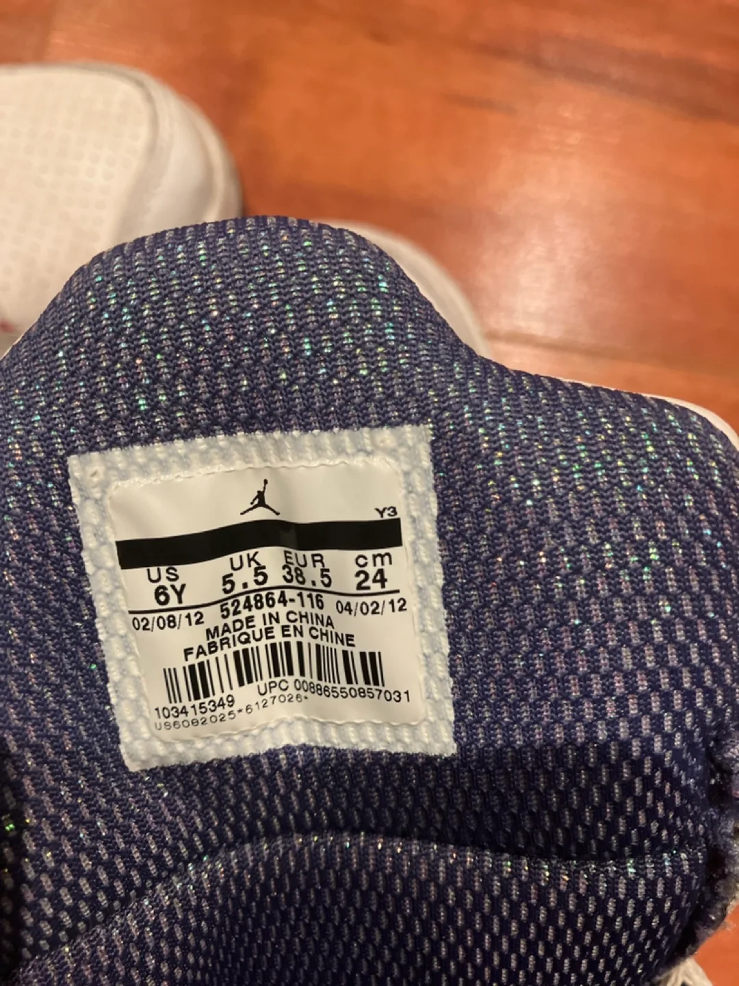 Jordan Flight Girl's High-Top Sneakers - Size 6Y image indicator(2)