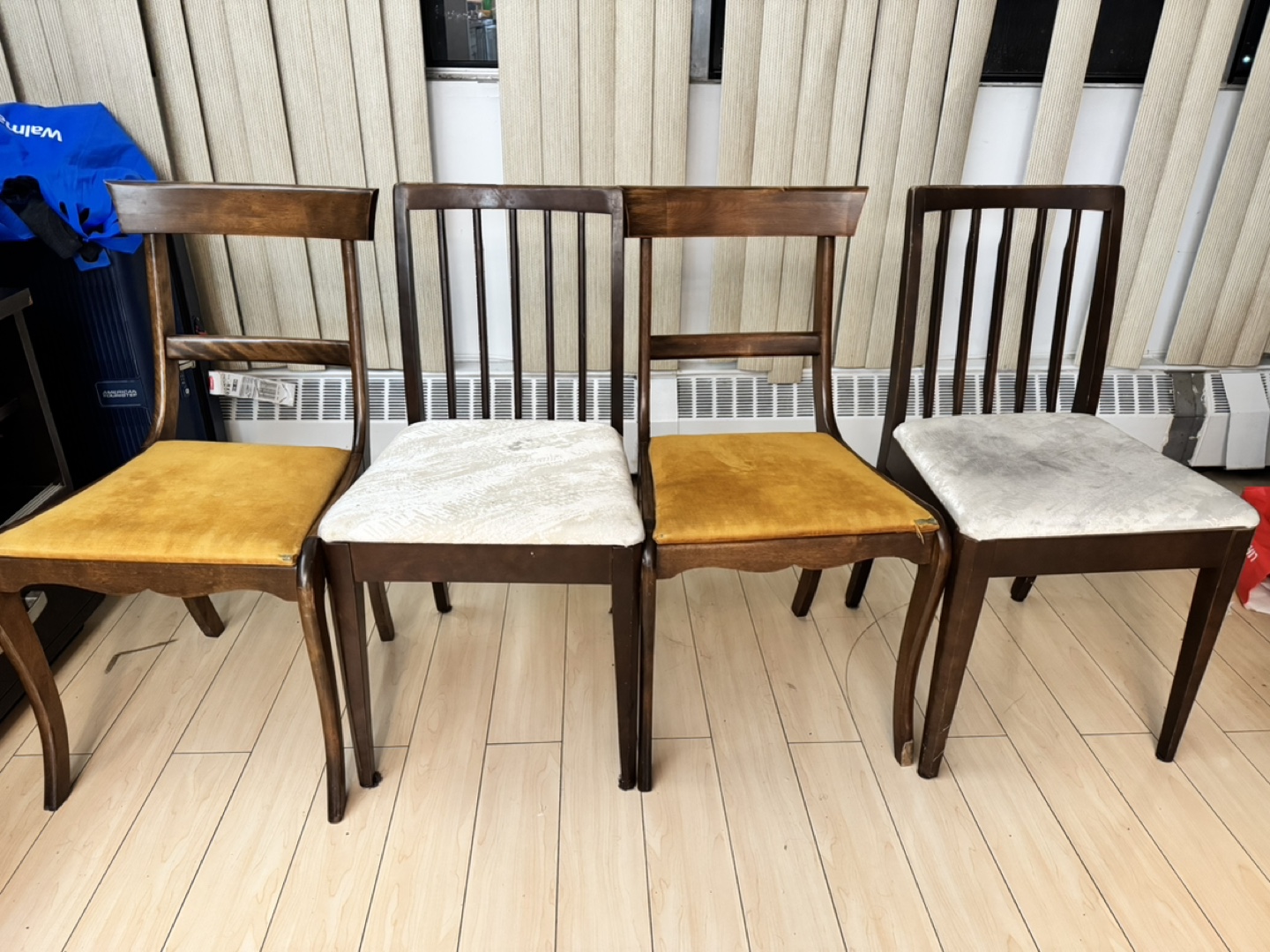 Set of Four Vintage Dining Chairs