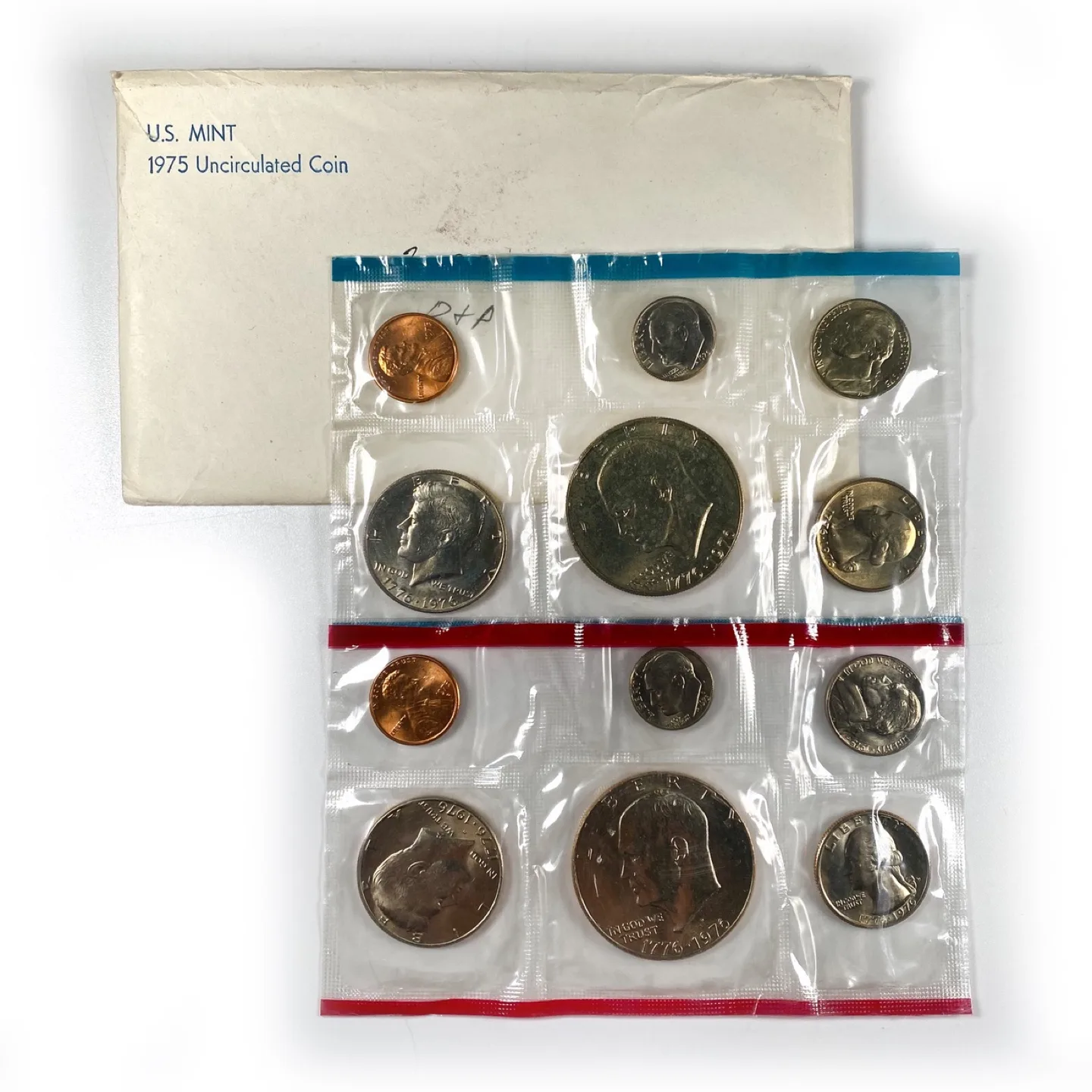 Vintage US Mint Uncirculated Coin Sets image indicator(2)
