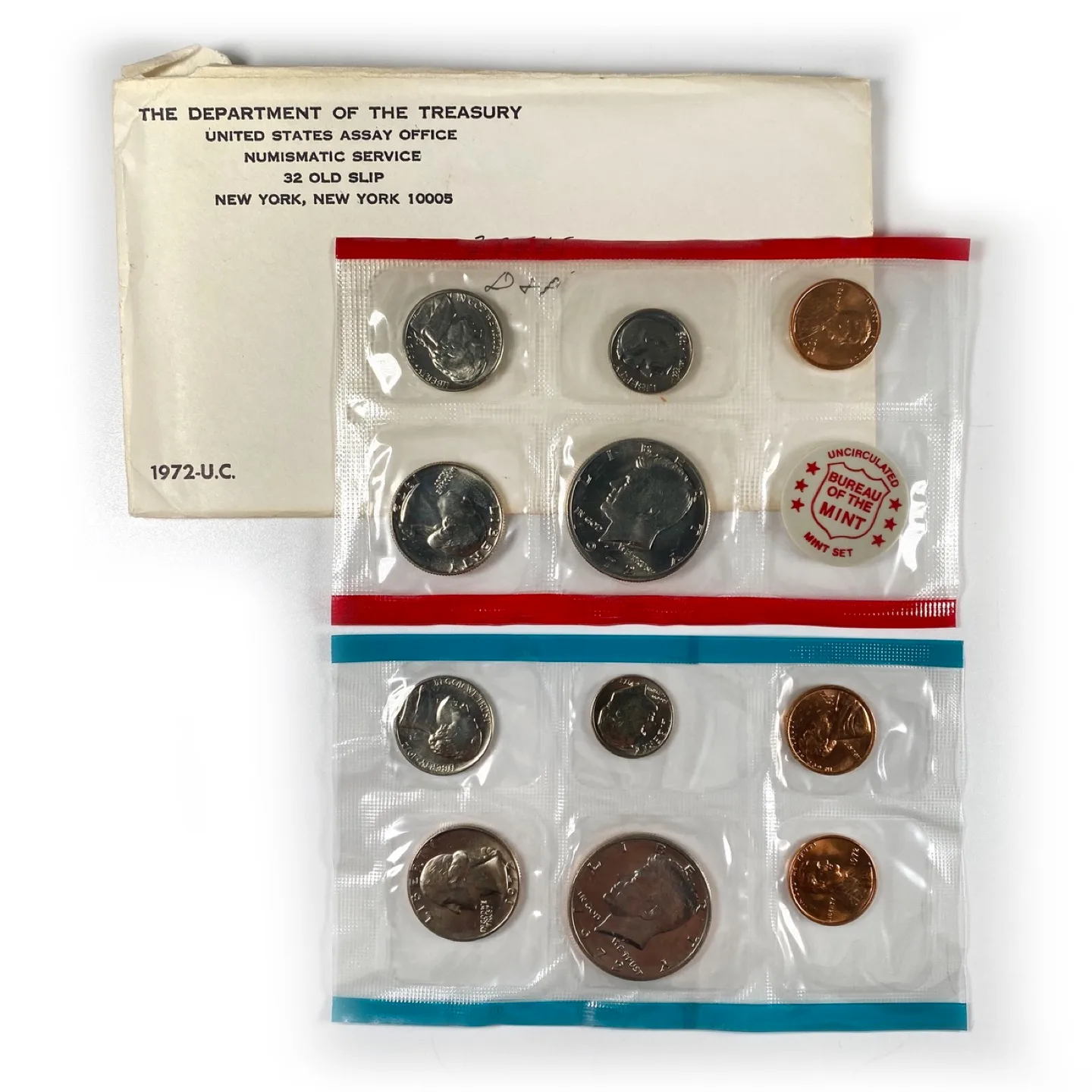 Vintage US Mint Uncirculated Coin Sets image indicator(4)