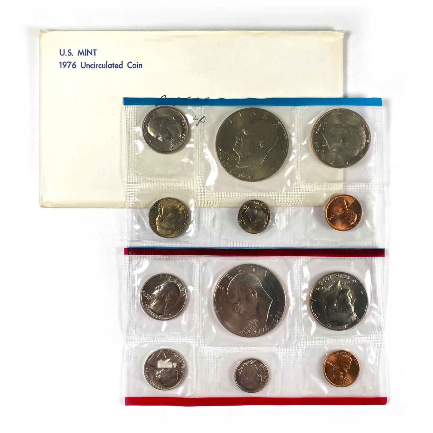 Vintage US Mint Uncirculated Coin Sets image indicator(3)