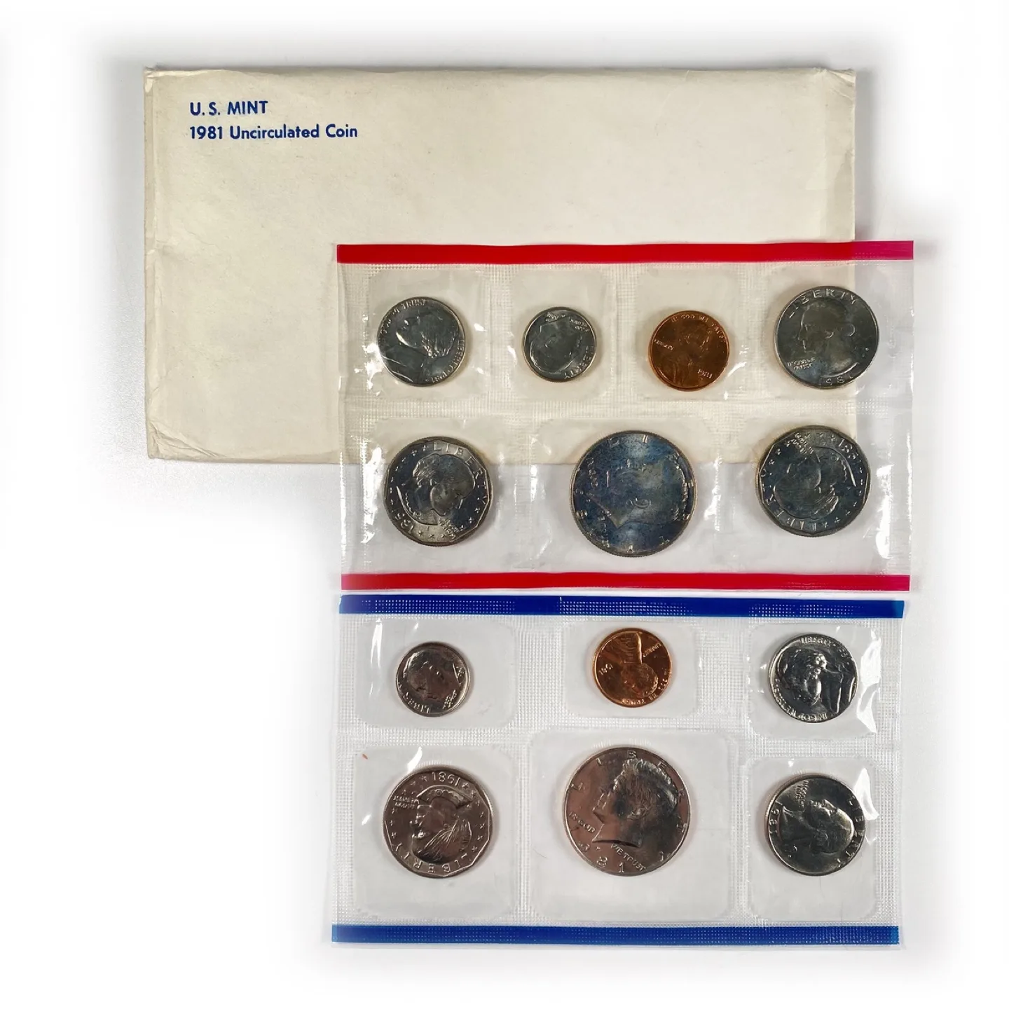 Vintage US Mint Uncirculated Coin Sets image indicator(5)