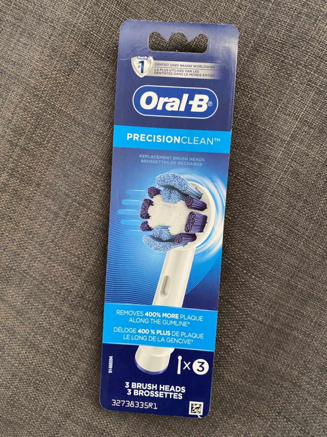 Oral-B Precision Clean Replacement Brush Heads (3 Pack)