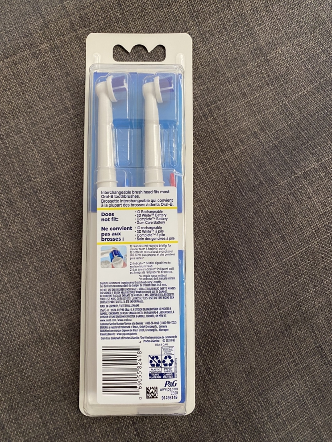 Oral-B Precision Clean Replacement Brush Heads (3 Pack) - photo 2