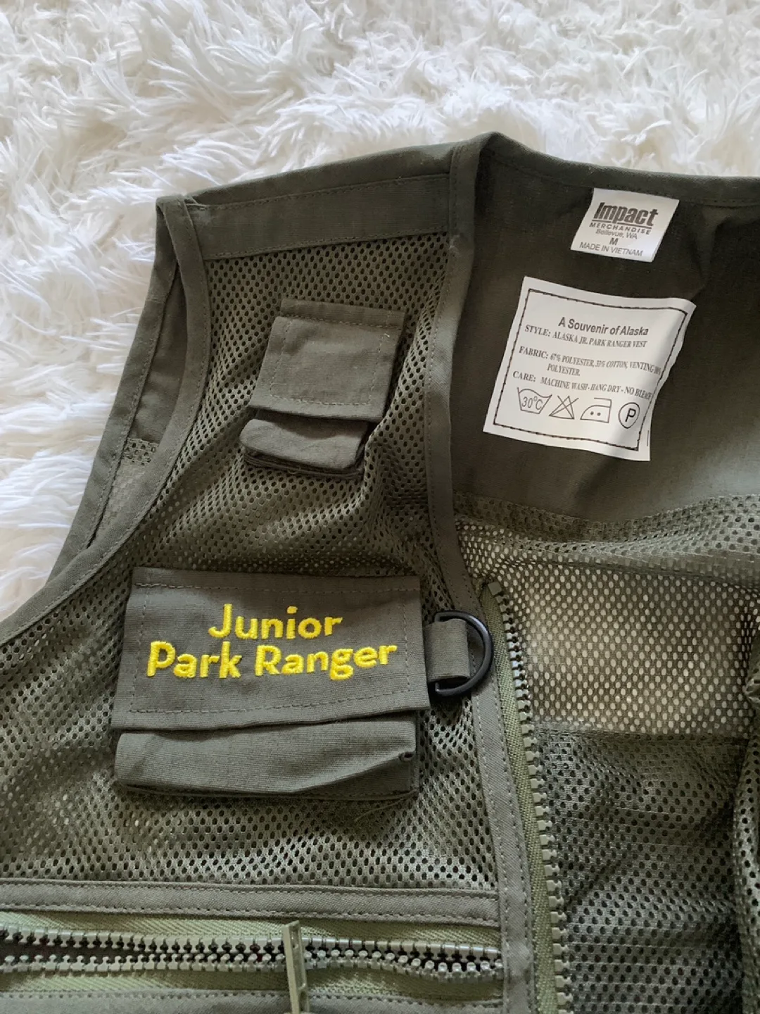 Junior Park Ranger Vest - Alaska Souvenir image indicator(2)