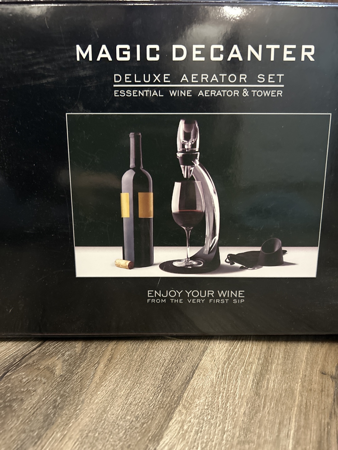 Magic Decanter Deluxe Aerator Set