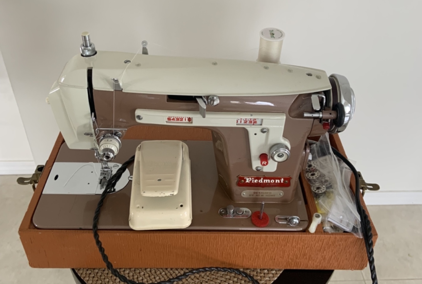 Vintage Piedmont Sewing Machine
