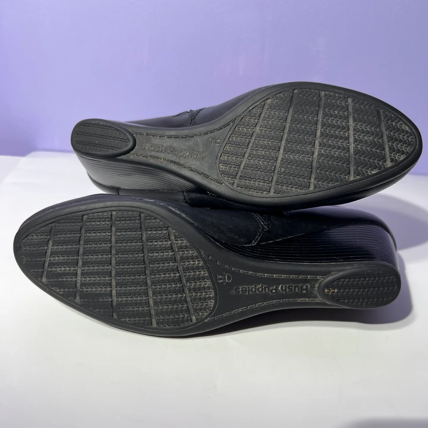 HUSH Puppies sz 8.5 Waterproof Wedge Booties image indicator(6)