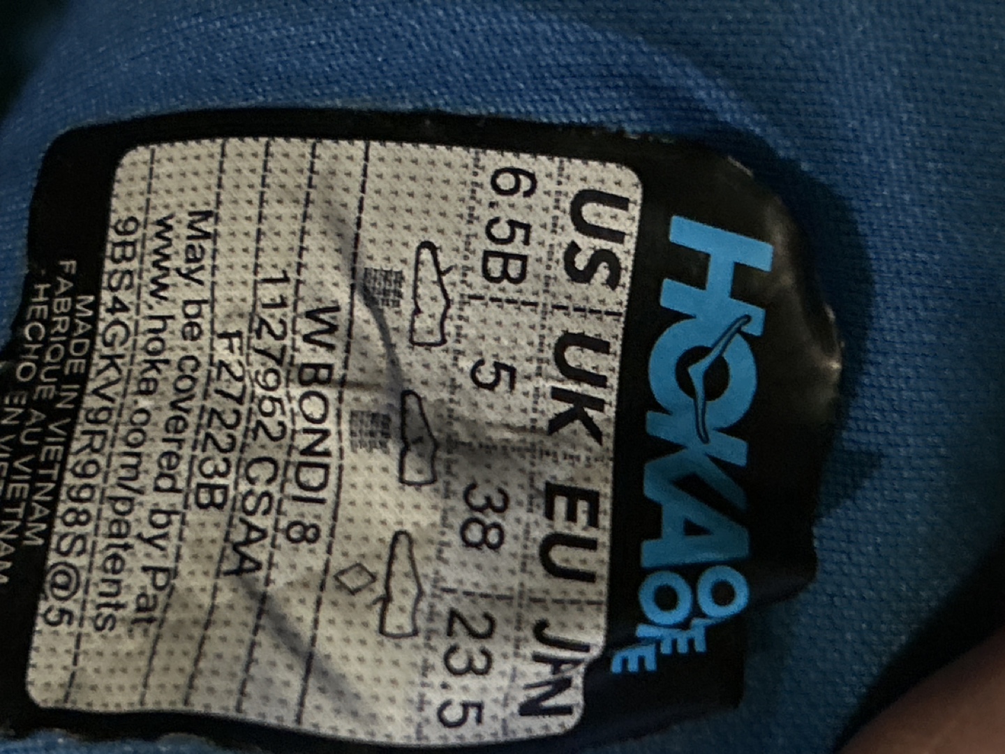 Hoka Bondi 8 Running Shoes - Women's Size 6.5B - photo 2