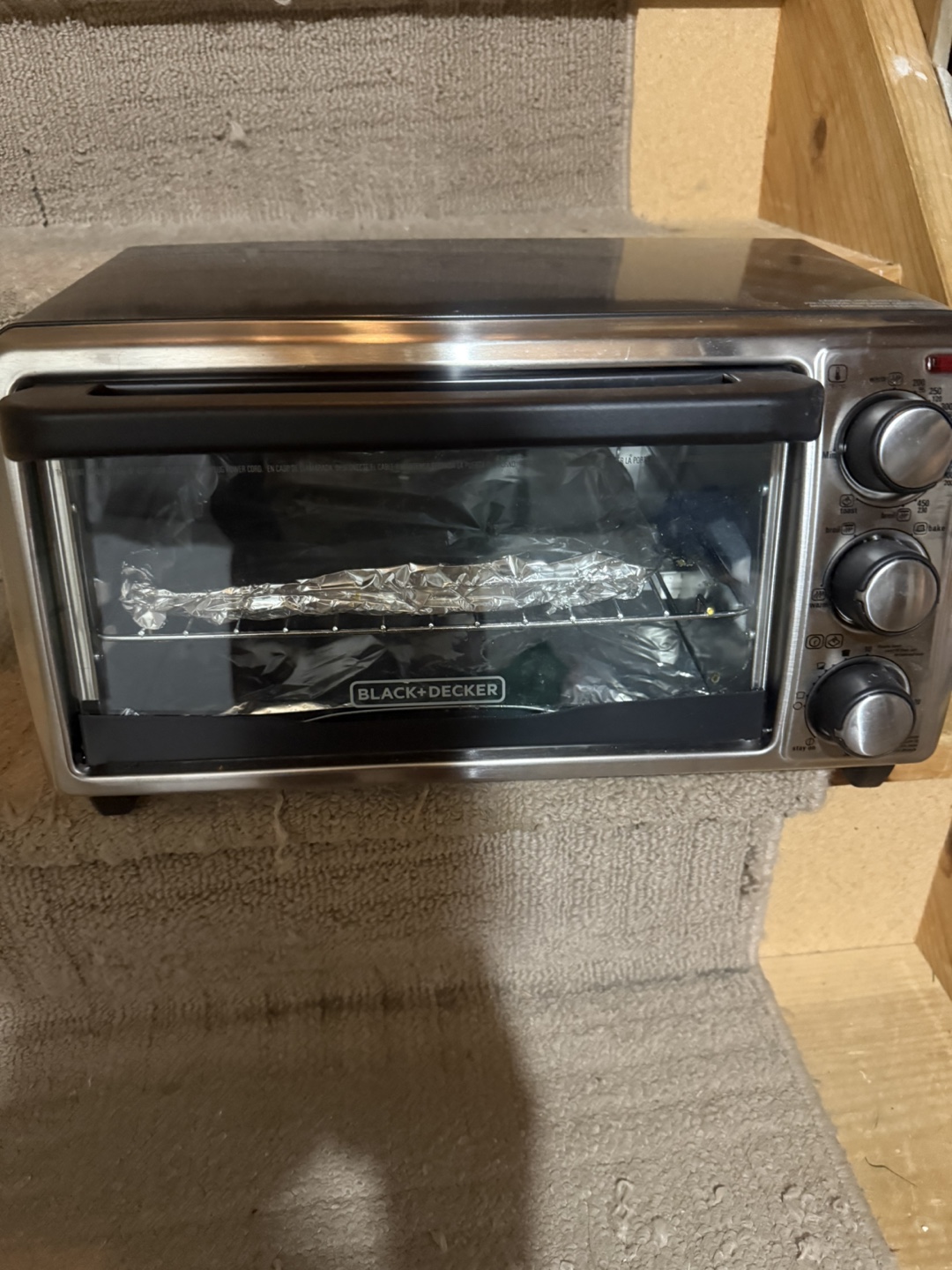 Black+Decker 4-Slice Toaster Oven