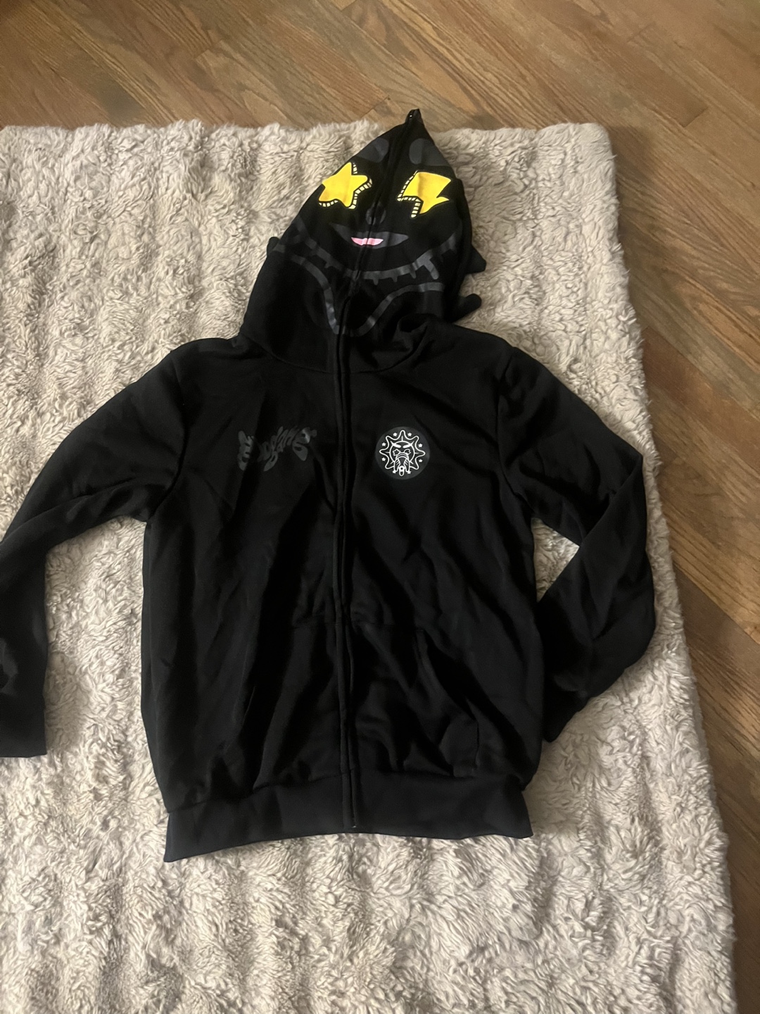 OATSBAS Black Graphic Hoodie - photo 4