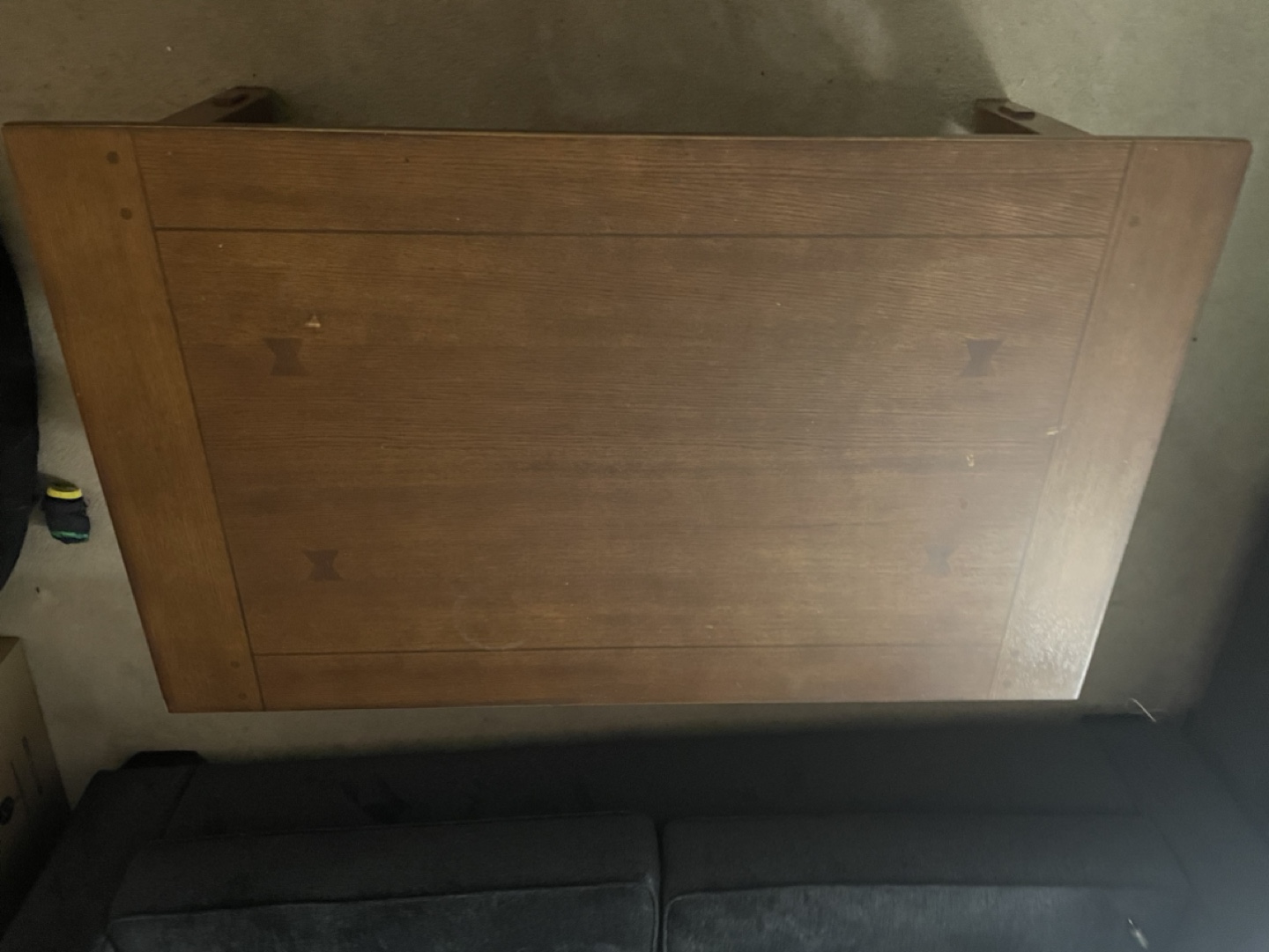 Mission Style Coffee Table with Shelf - photo 3