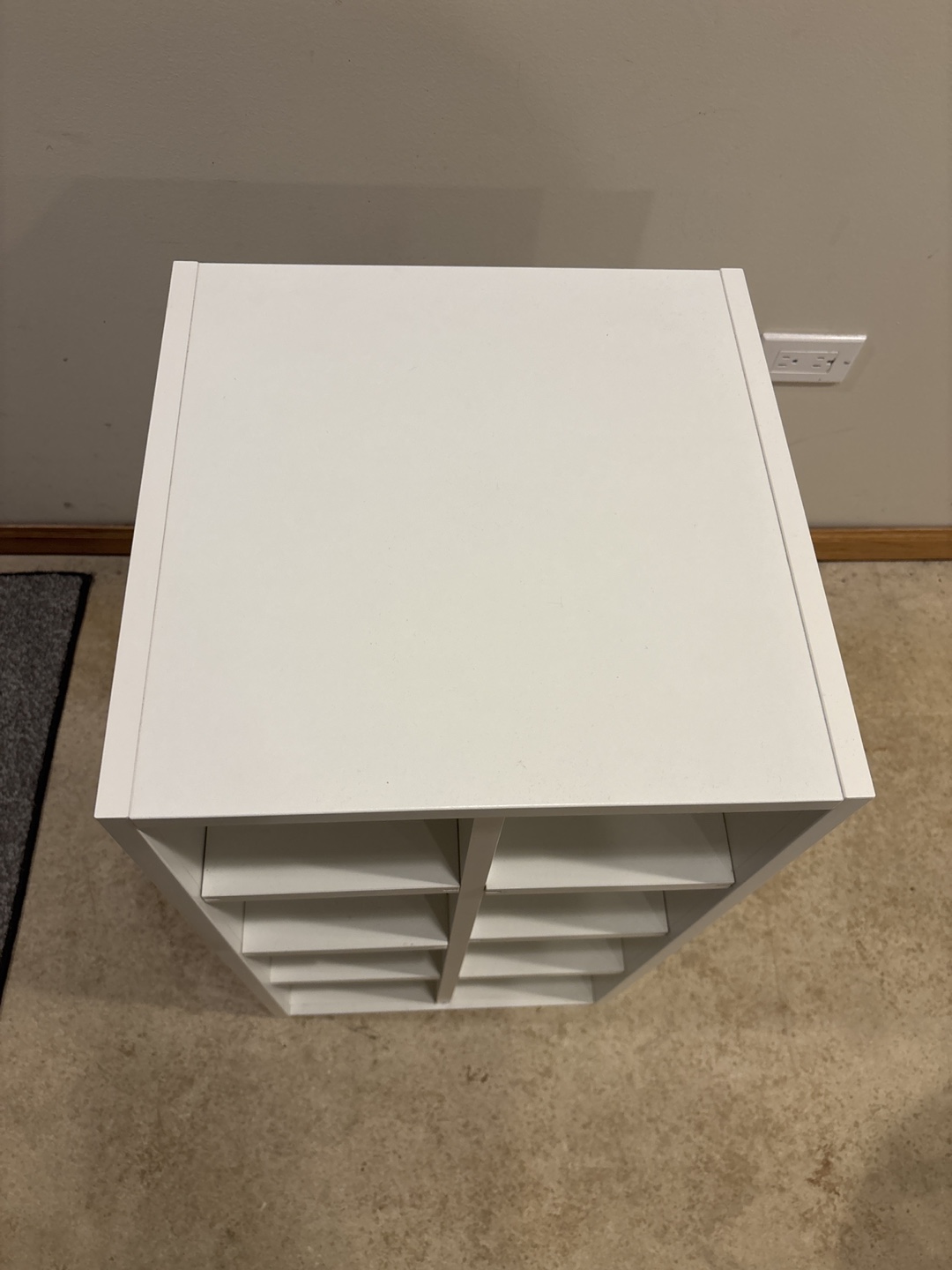 White Cube Organizer Shelf - photo 3