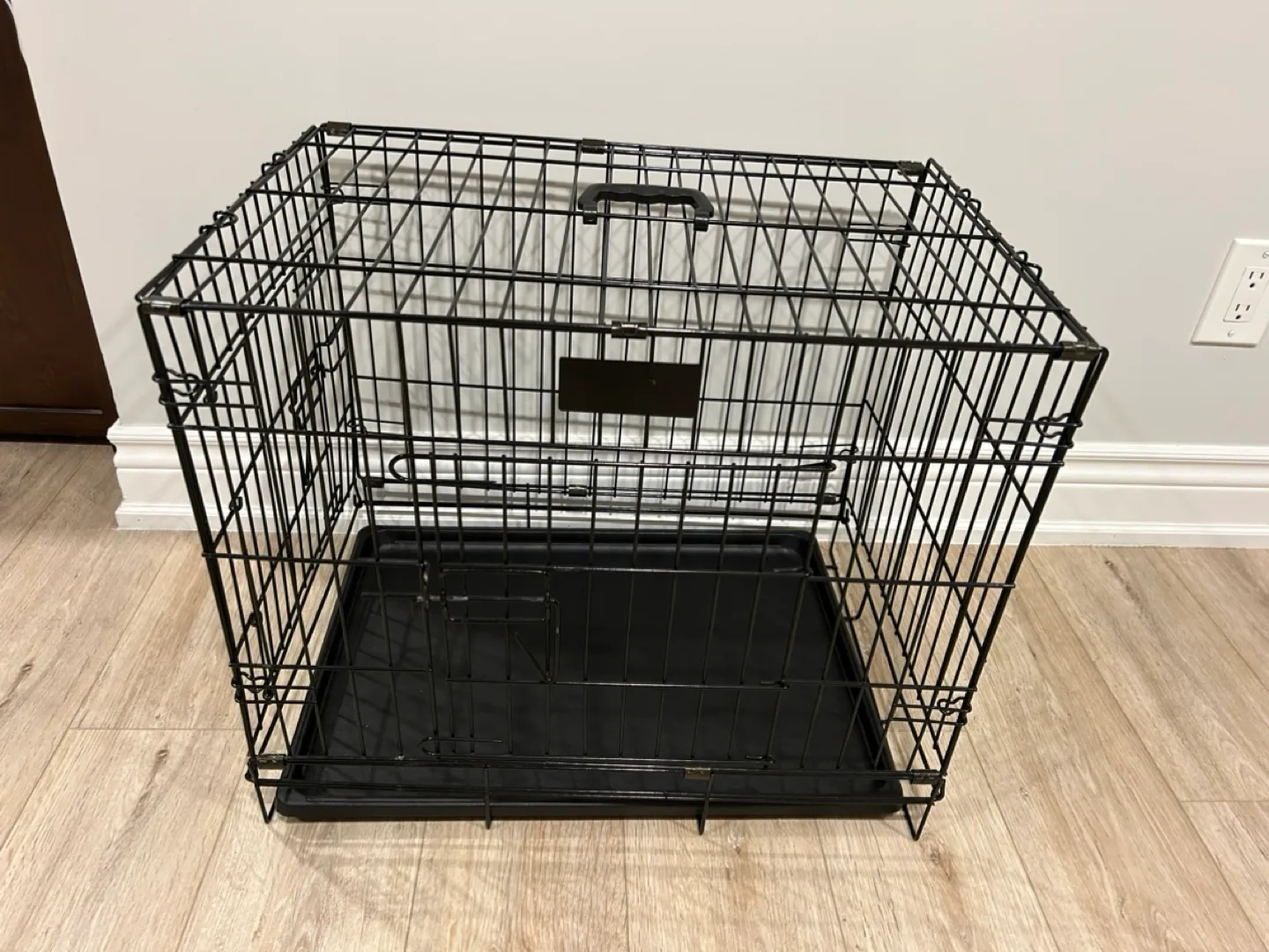 Black Metal Dog Crate - For Small Dog image indicator(2)