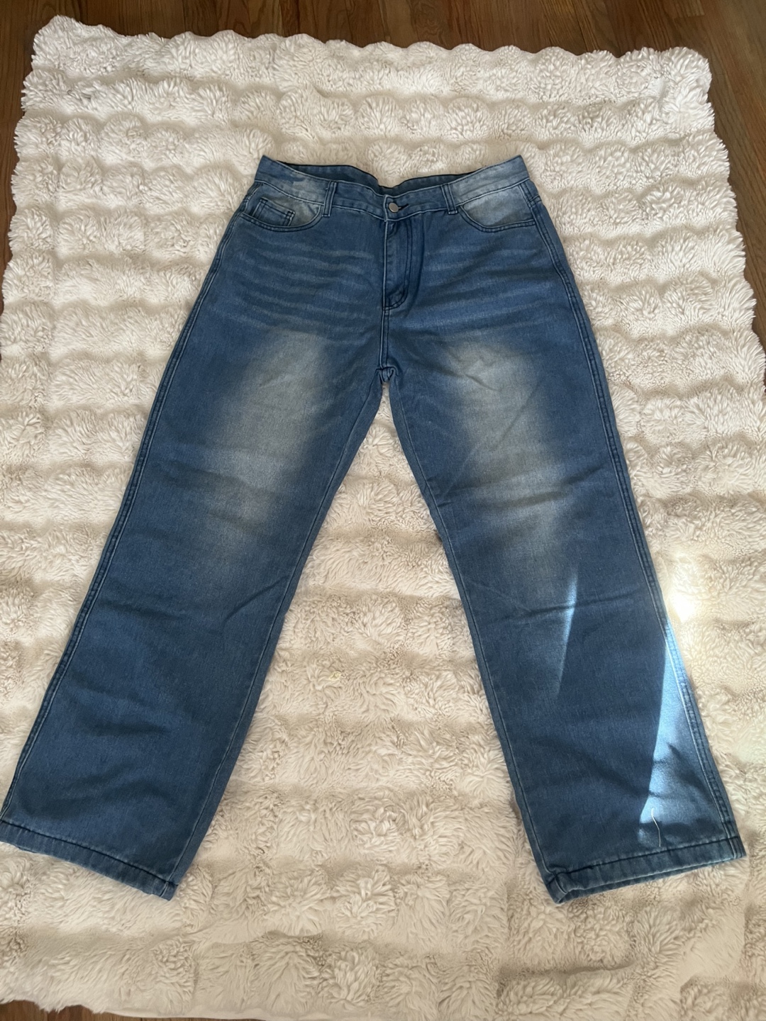 Women's 2XL Light Wash Jeans