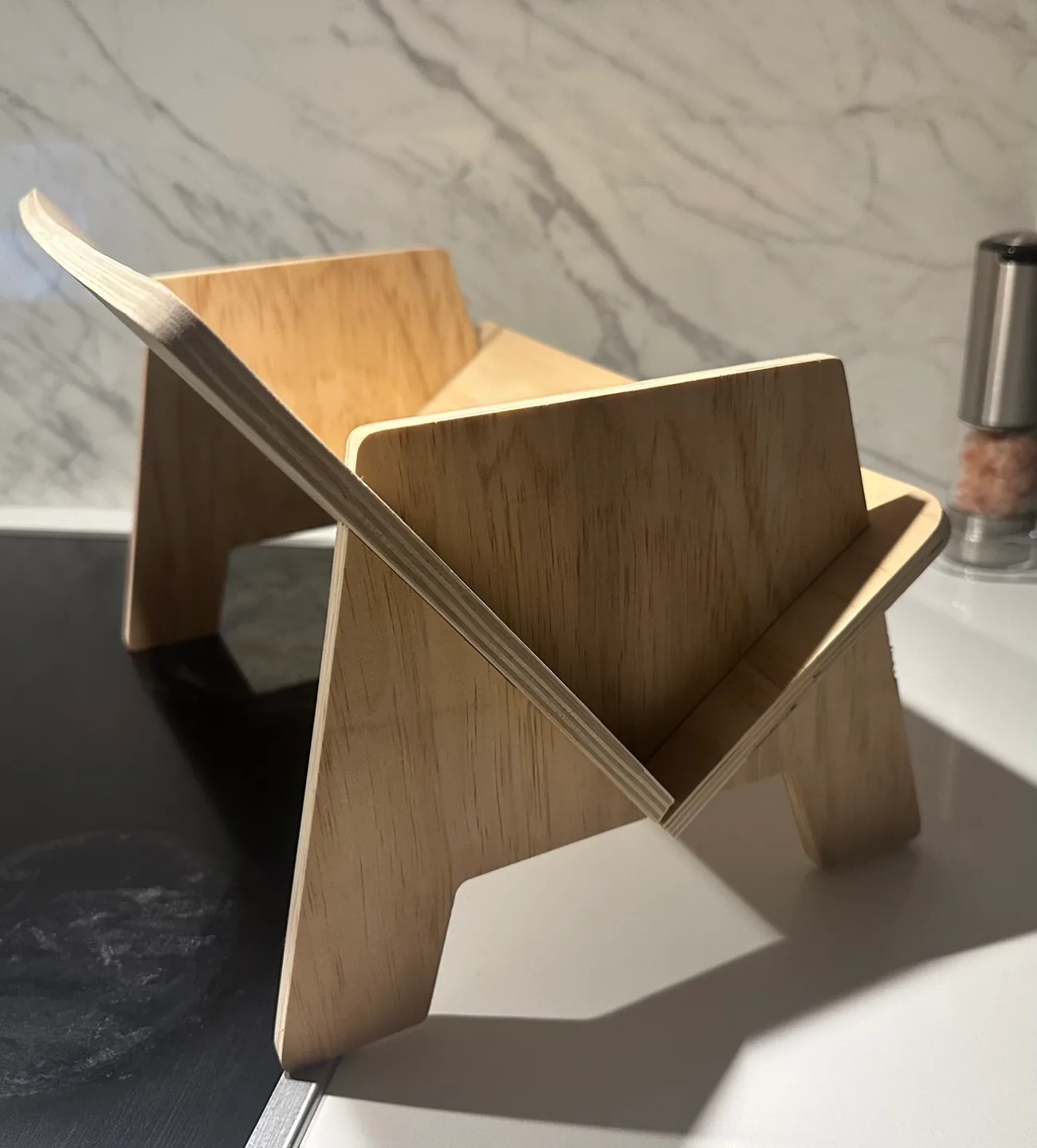 Wooden Book Stand/Recipe Holder image indicator(2)