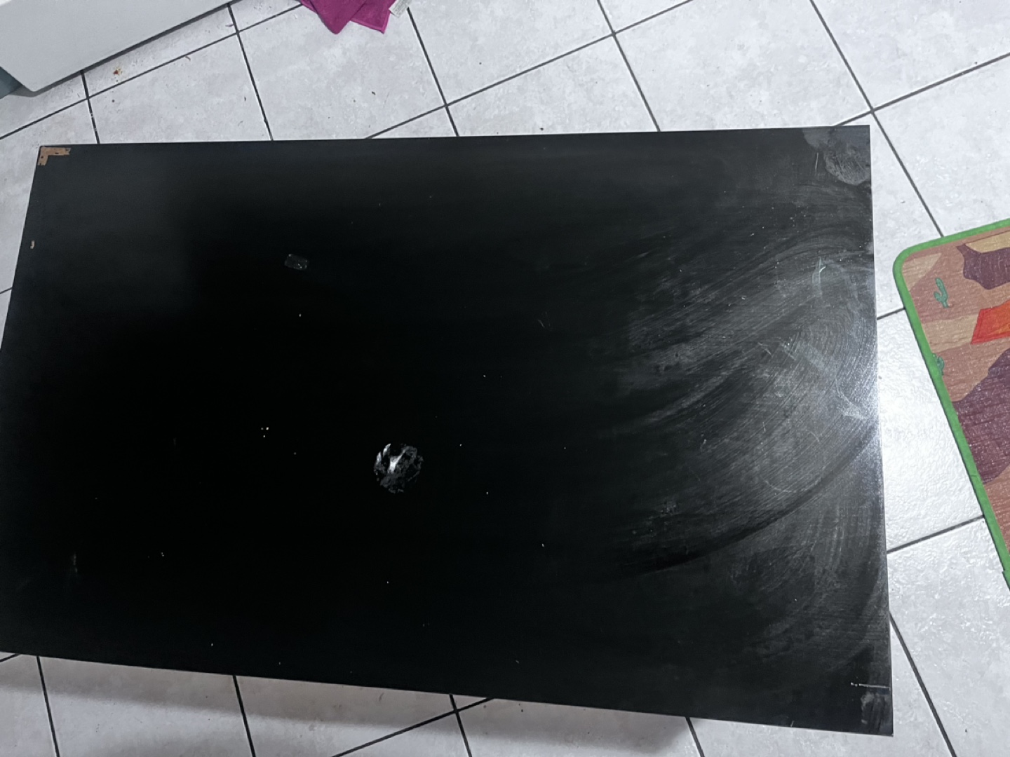 Black Coffee Table with Shelf - photo 3