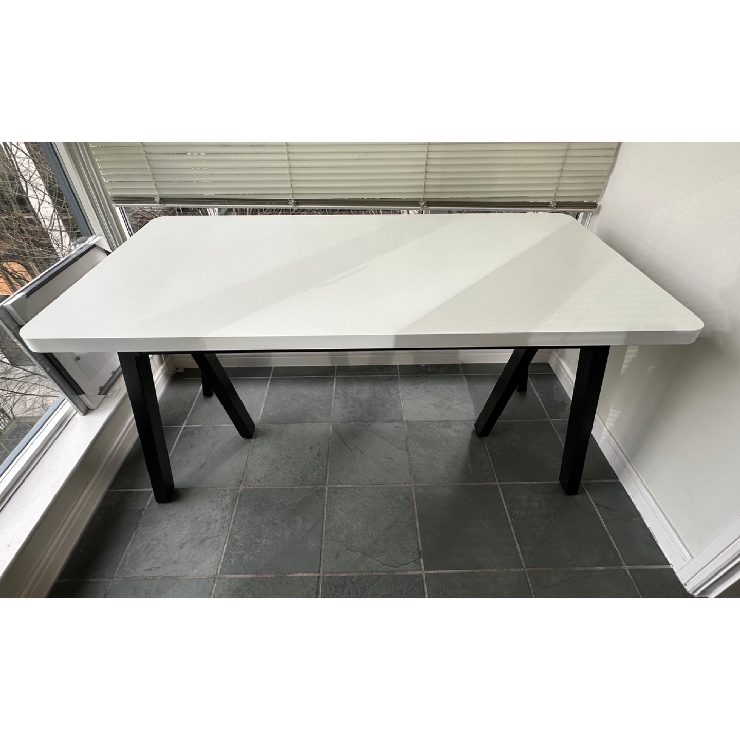 IKEA GREBBESTAD White Desk