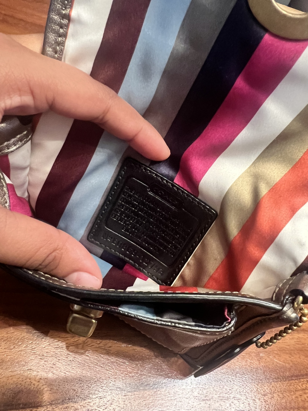 Coach Bleecker Street Limited Edition Metallic Clutch - photo 4