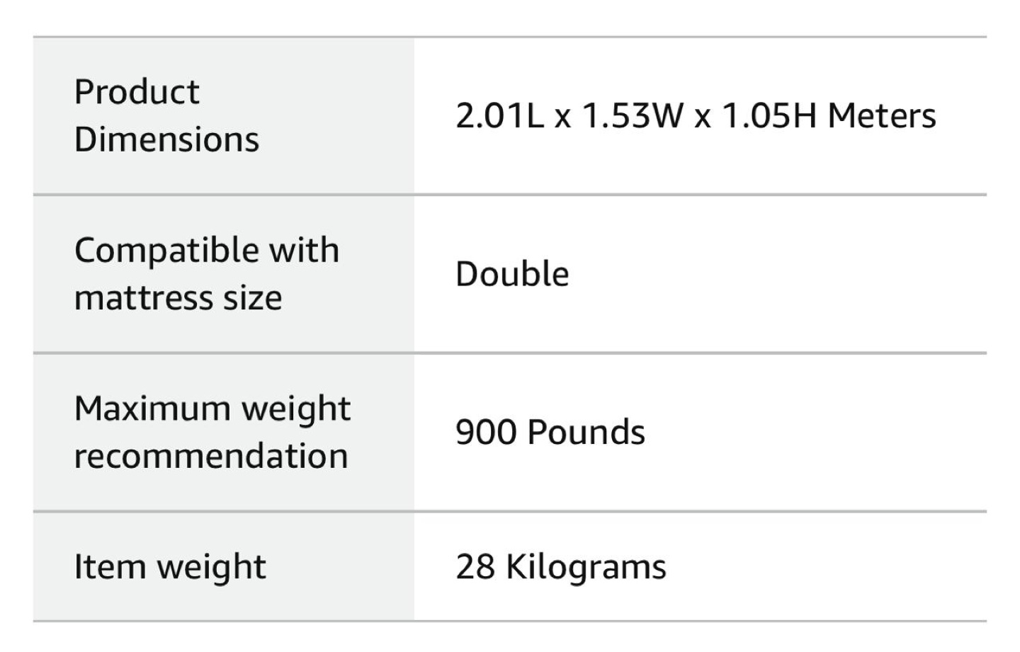 Bed frame Double size - photo 4