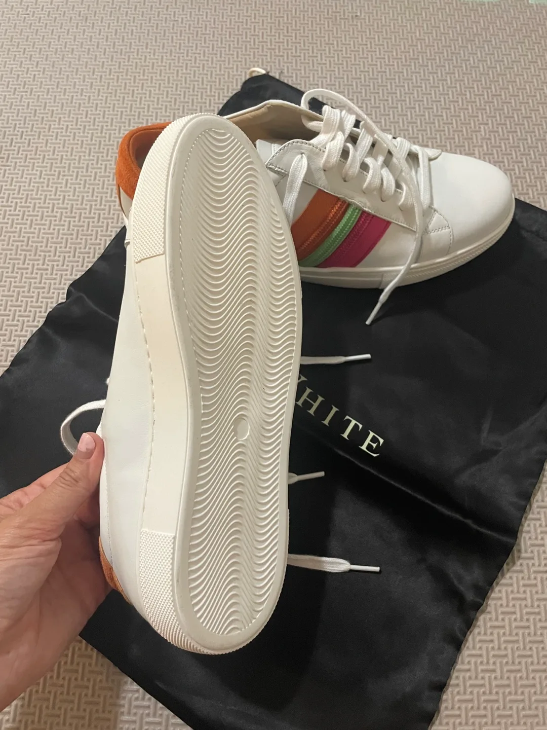 Size 36 Ron White Leather Sneakers image indicator(3)