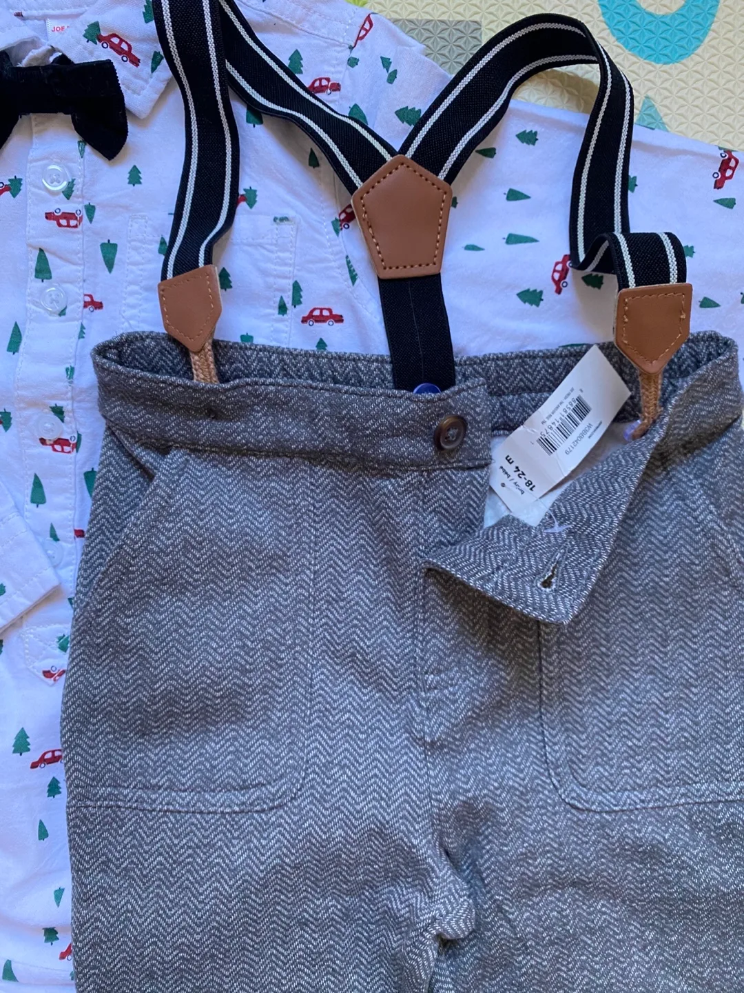 Joe Fresh Adorable Baby Boy's Holiday Outfit, 18-24m image indicator(3)