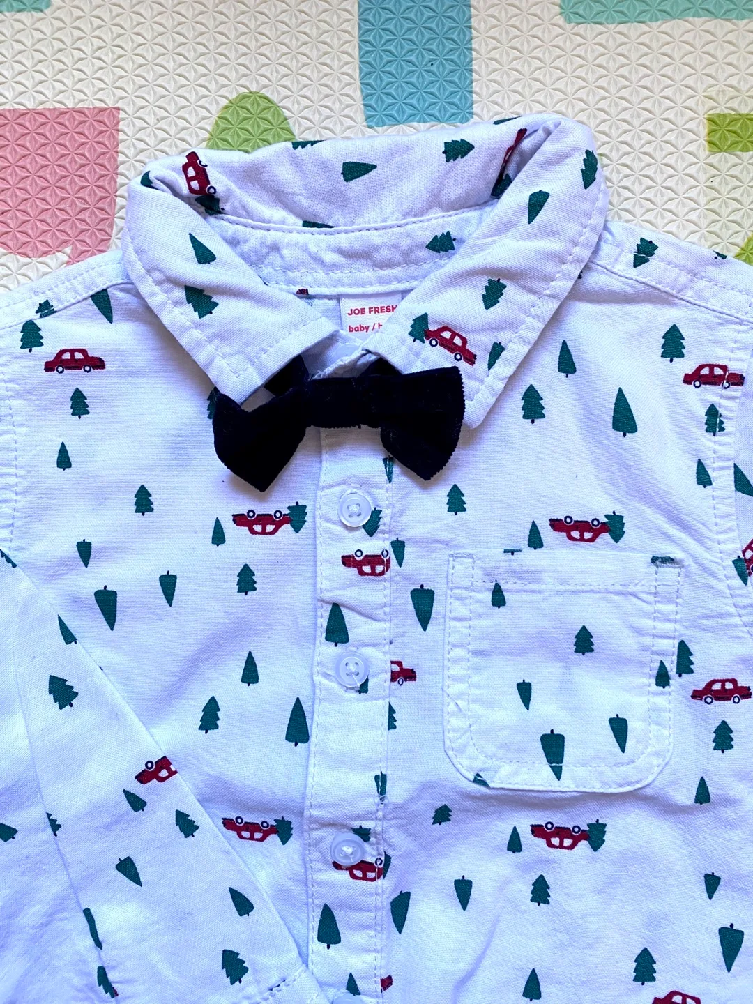 Joe Fresh Adorable Baby Boy's Holiday Outfit, 18-24m image indicator(2)