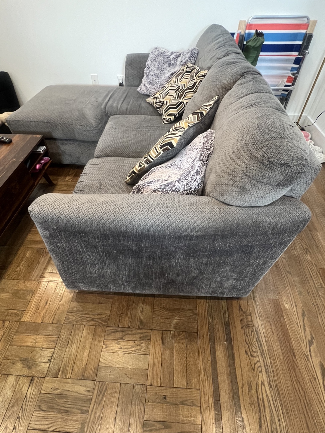 Gray Sectional Sofa