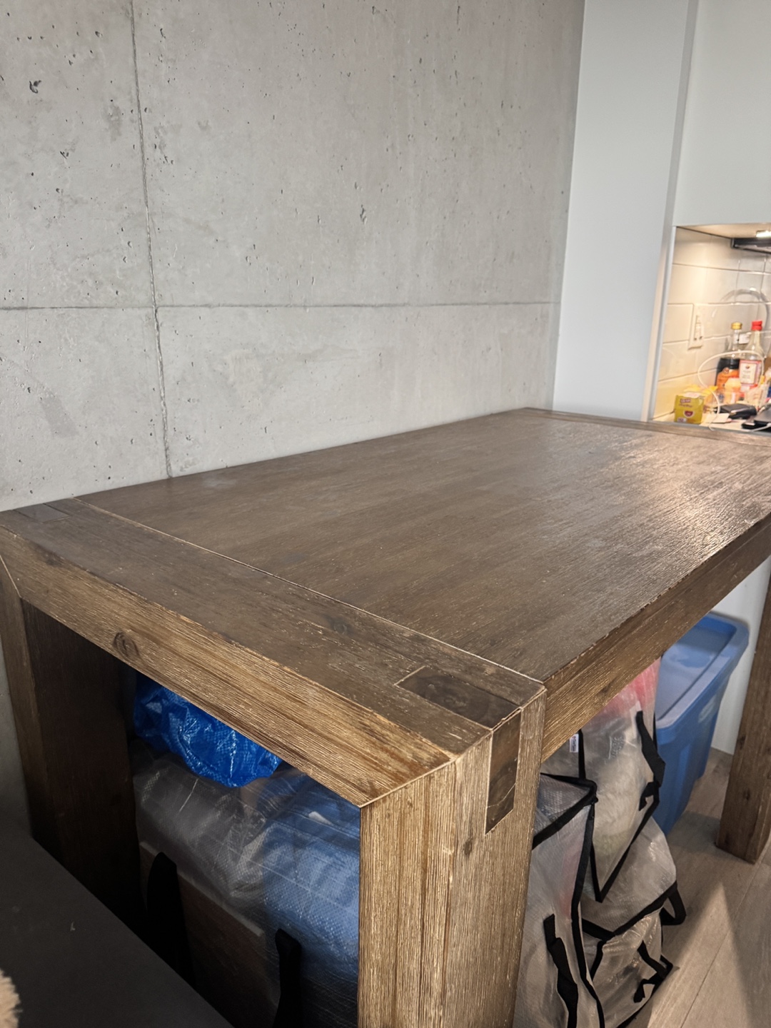 Solid Wood Bar height dining Table - photo 2