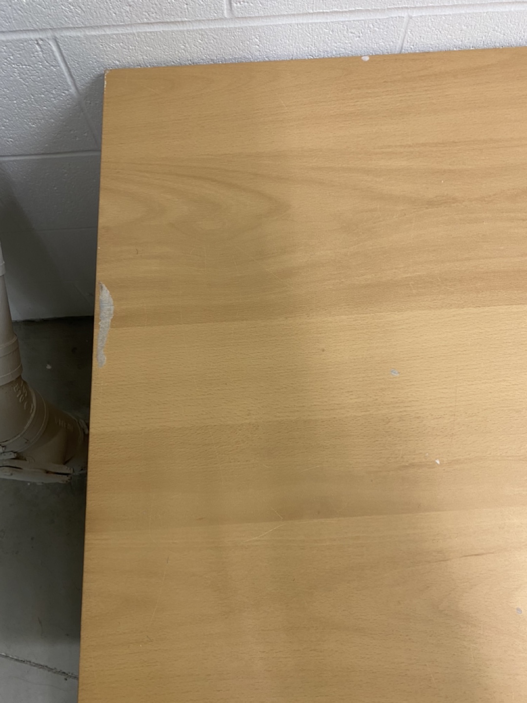 Light Wood Desk - photo 3