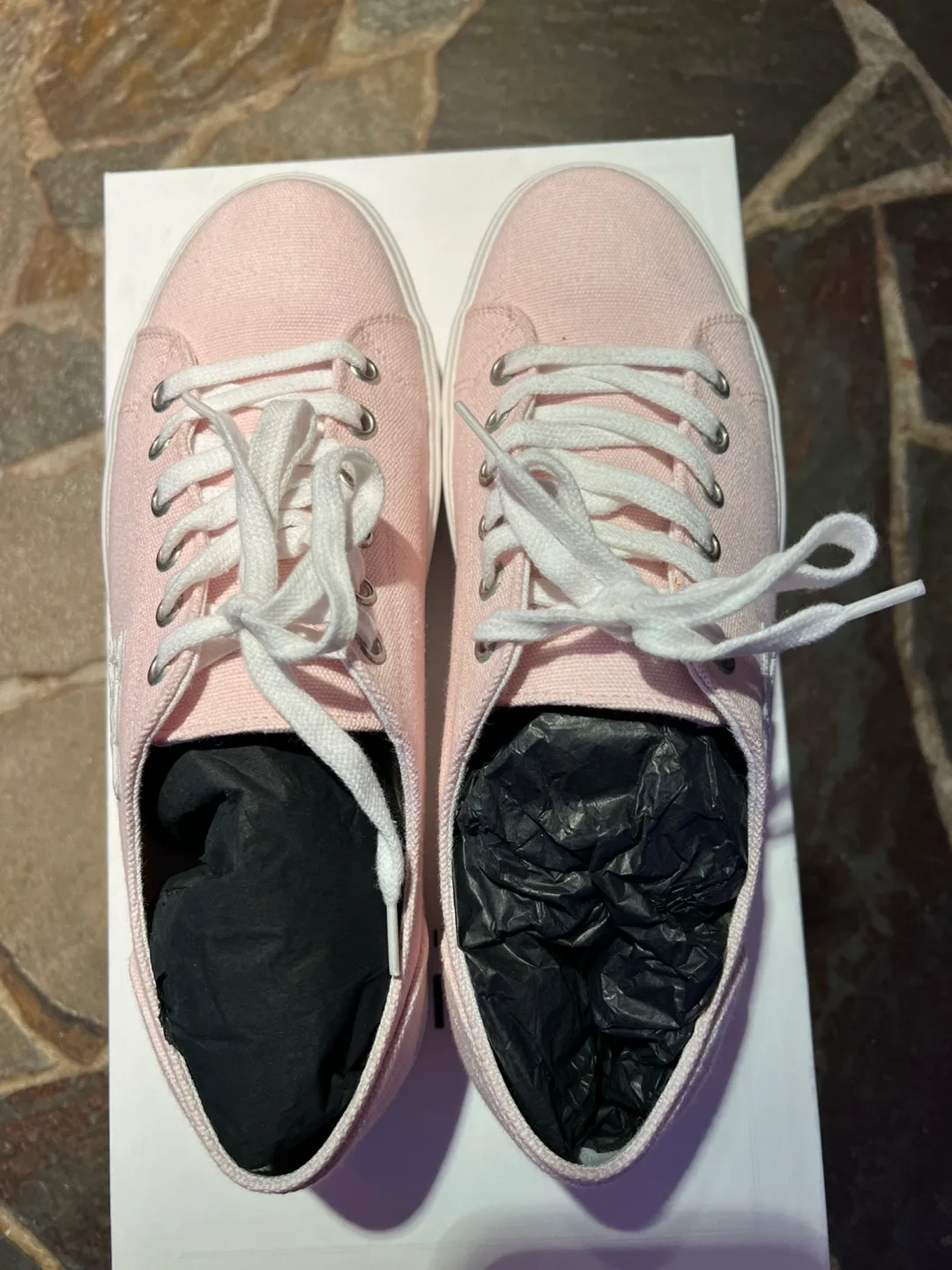 Celine Jane Triomphe Patch Platform Sneakers (Women’s 7.5)(BNIB) image indicator(5)