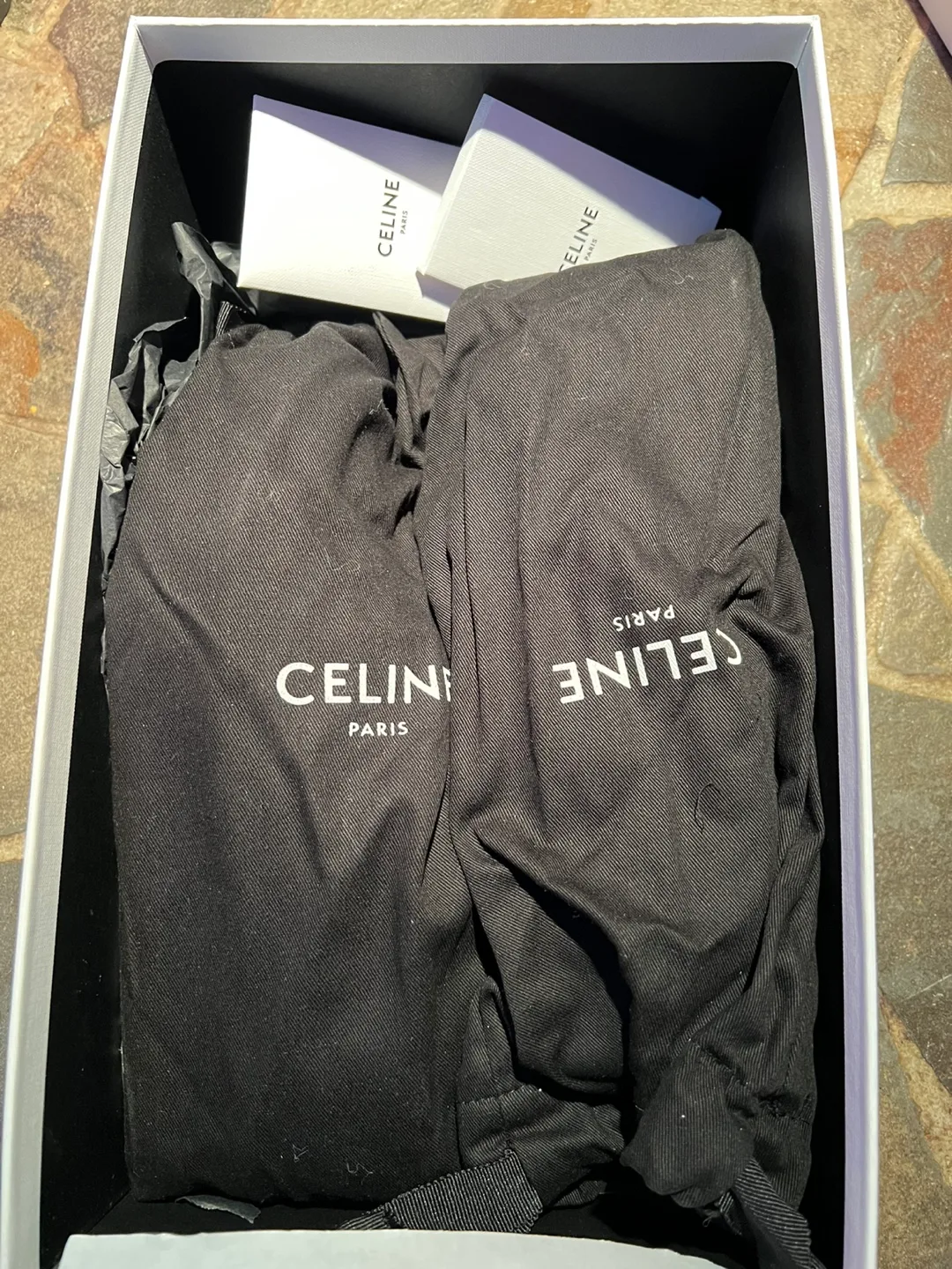 Celine Jane Triomphe Patch Platform Sneakers (Women’s 7.5)(BNIB) image indicator(9)