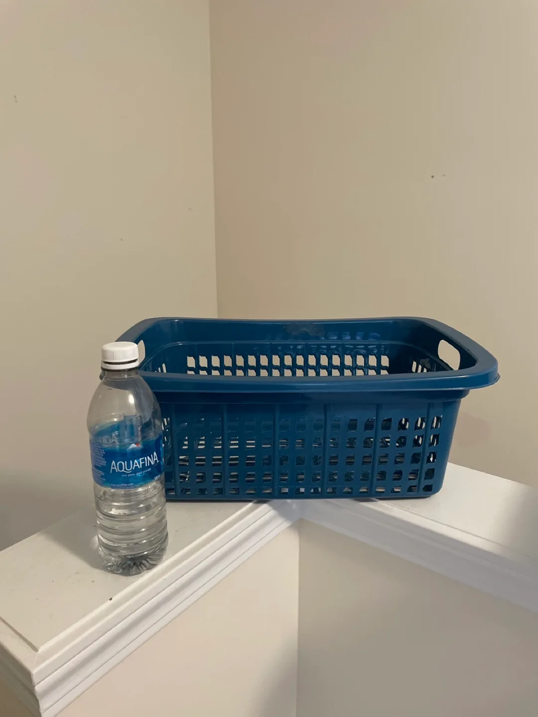 Pair of Blue Plastic  Baskets like new image indicator(3)