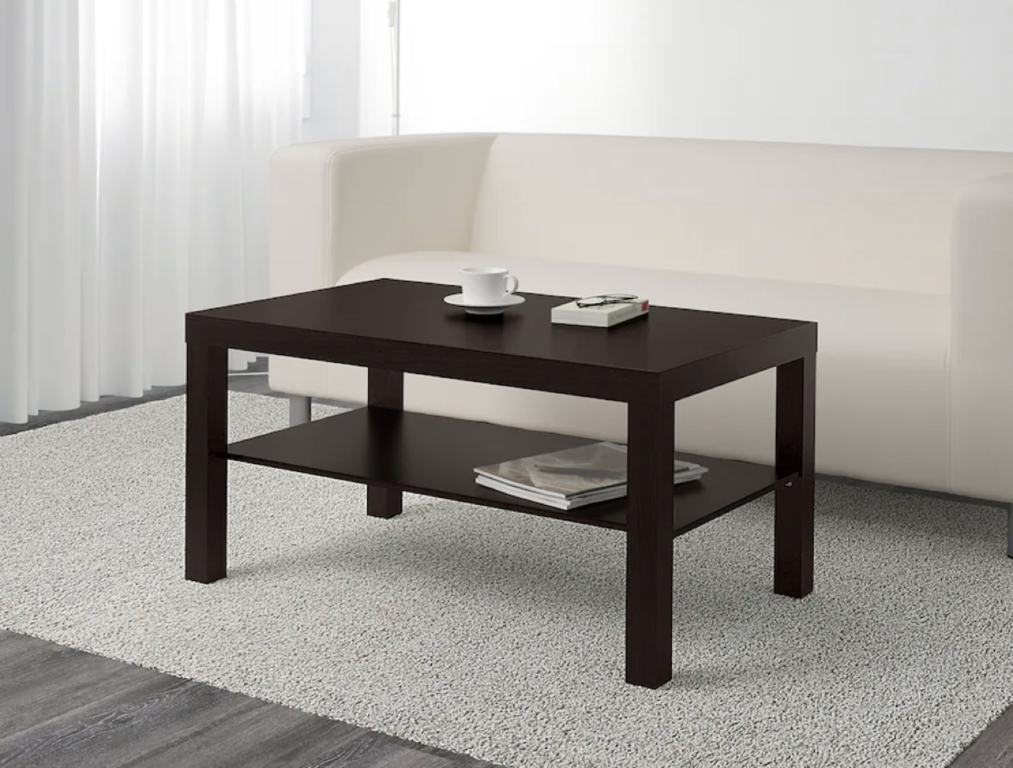 IKEA Lack Coffee Table - Dark Brown