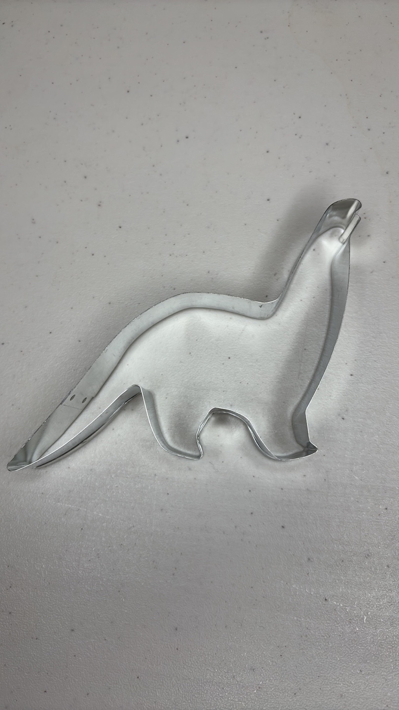 5 Piece Cookie Cutter Dinosaur Stainless Steel Baking Set - photo 2