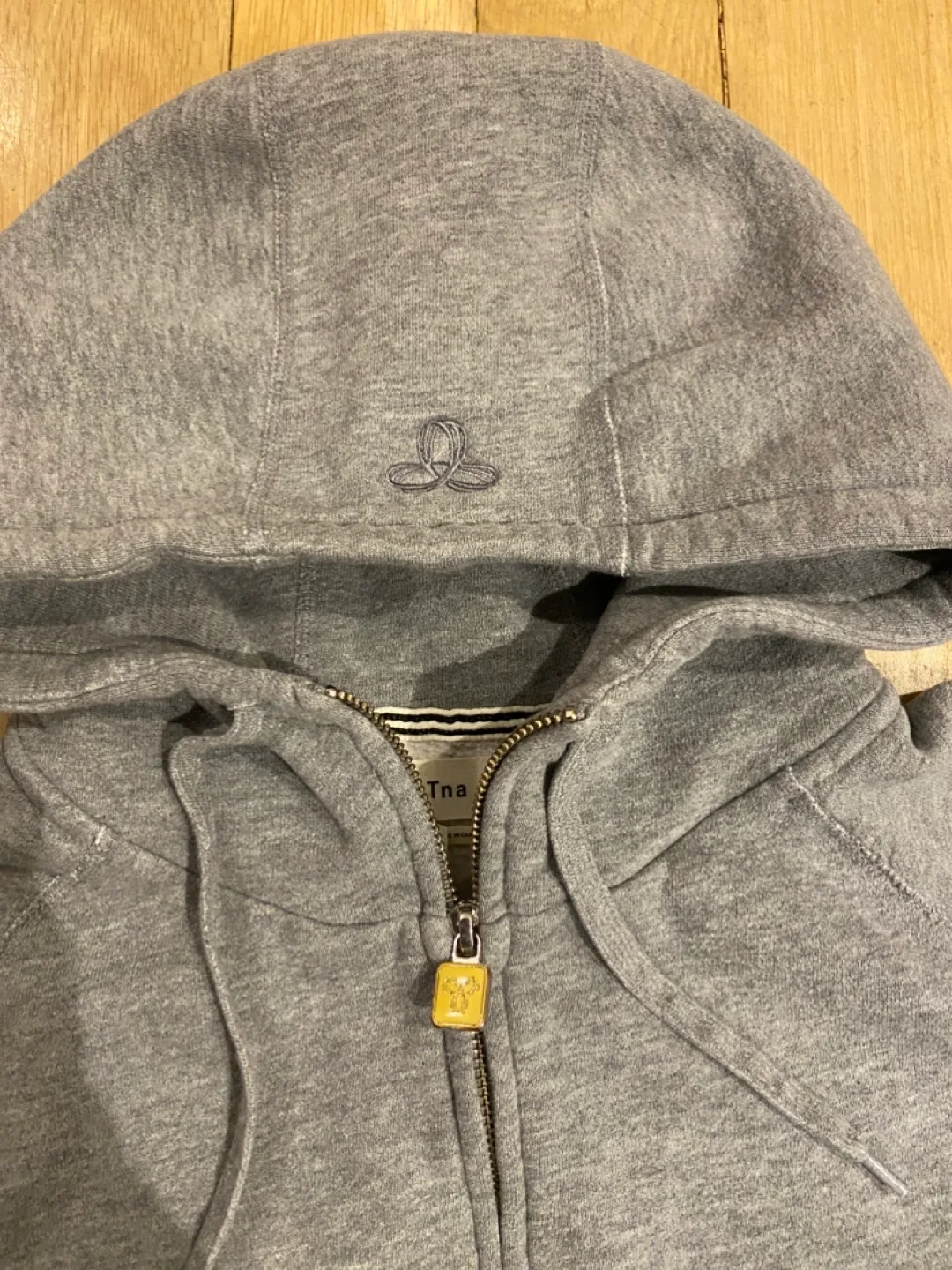 TNA Zip-Up Hoodie - Grey - Size Small image indicator(3)