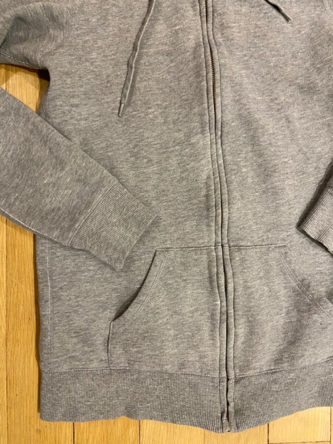 TNA Zip-Up Hoodie - Grey - Size Small image indicator(4)